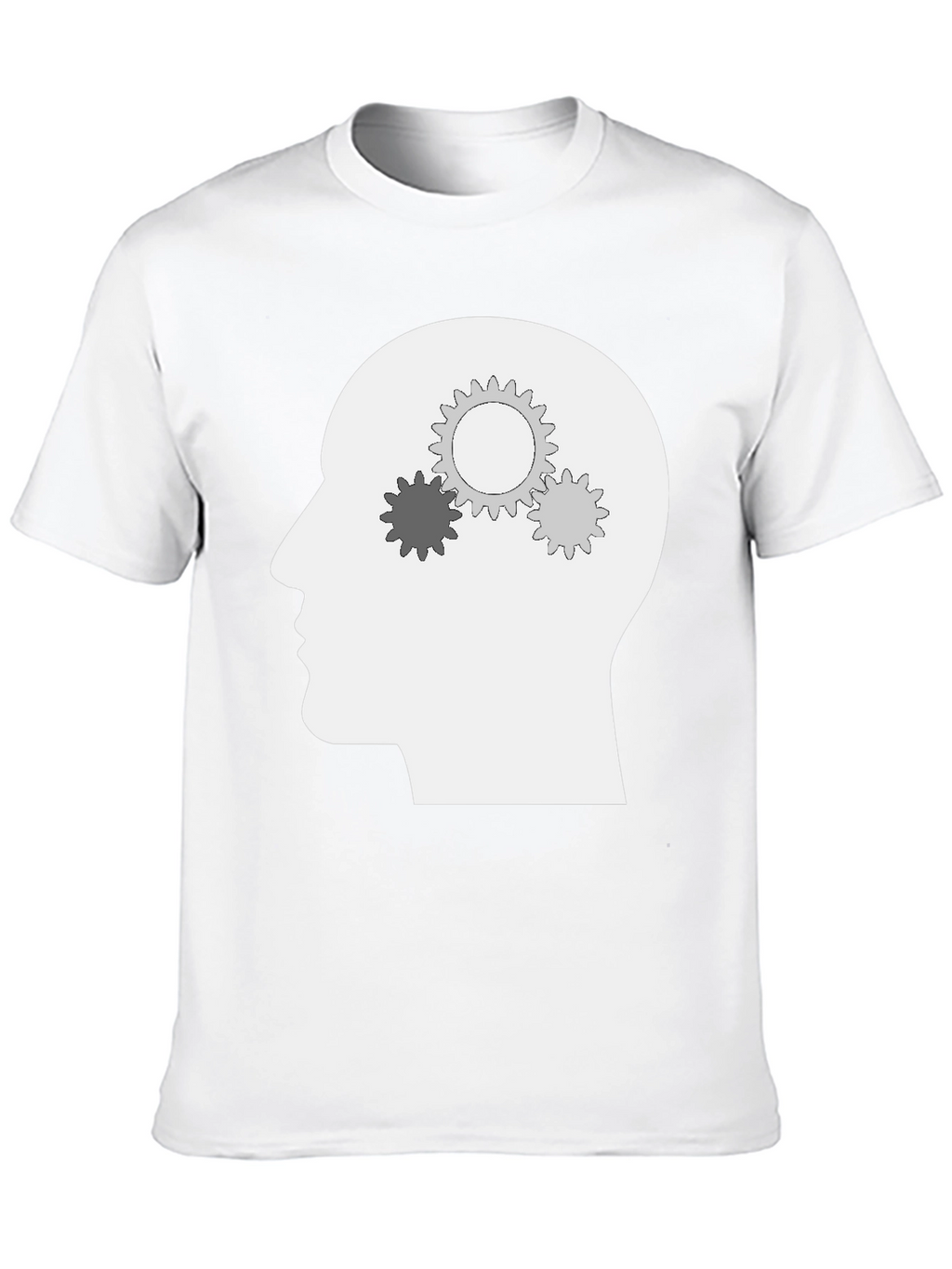 Thinking Mind T-Shirt - Cog Gears Brain Tee