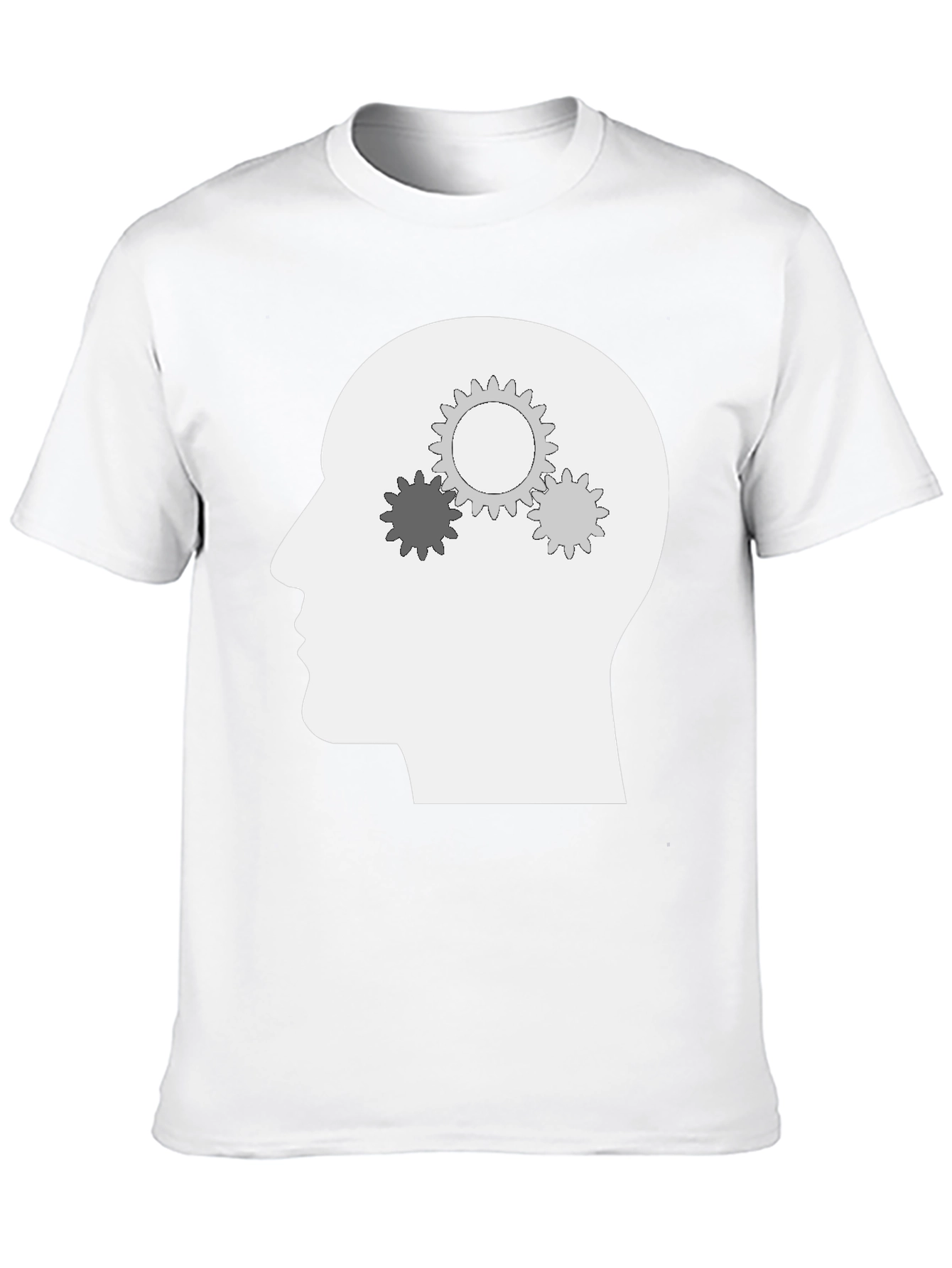 Thinking Mind T-Shirt - Cog Gears Brain Tee