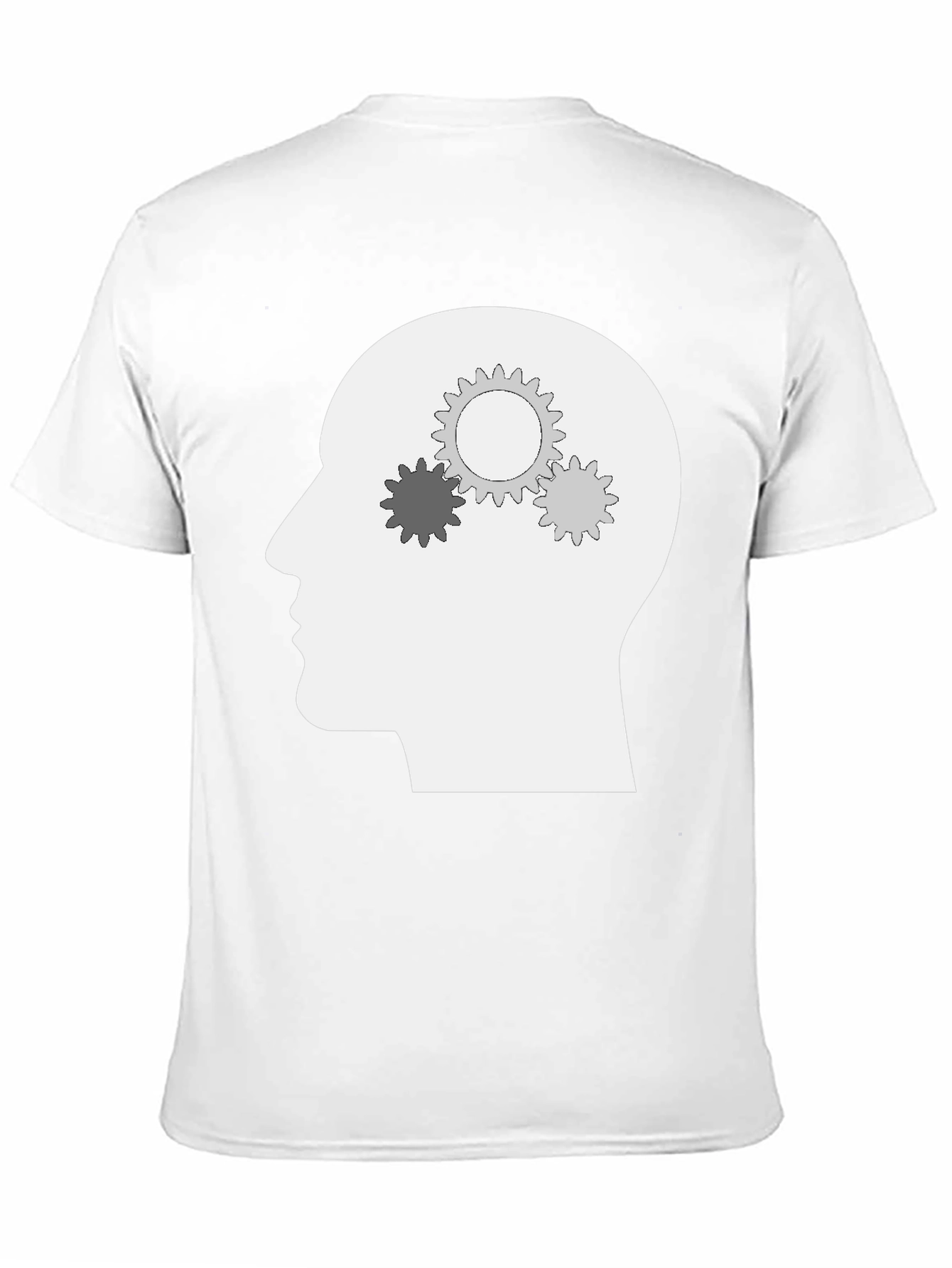 Thinking Mind T-Shirt - Cog Gears Brain Tee