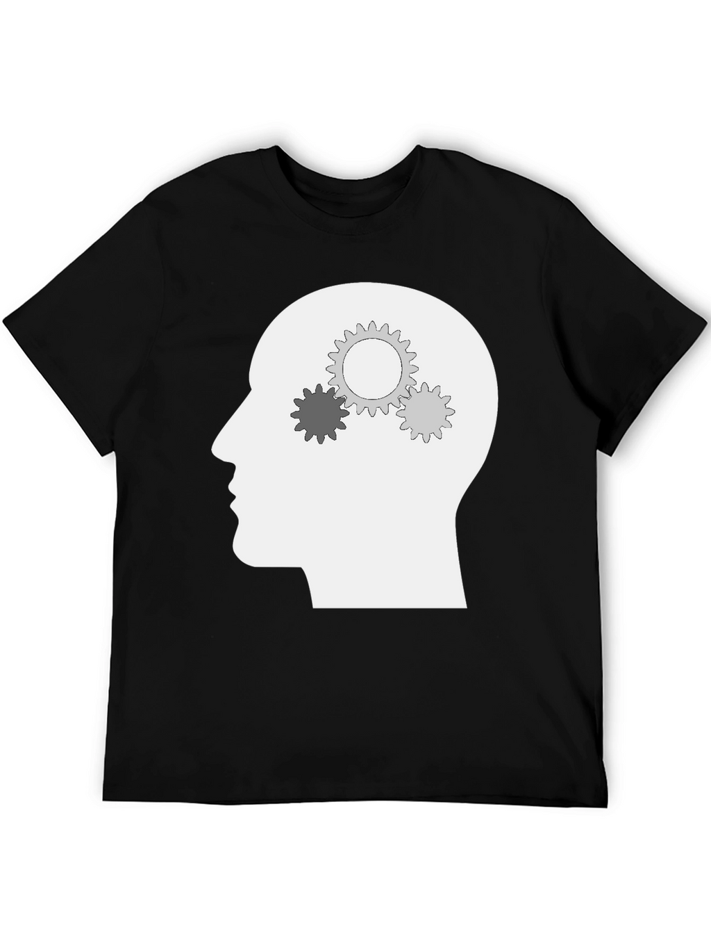 Thinking Mind T-Shirt - Cog Gears Brain Tee