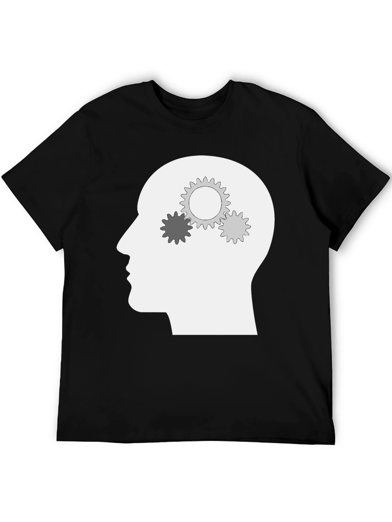 Thinking Mind T-Shirt - Cog Gears Brain Tee