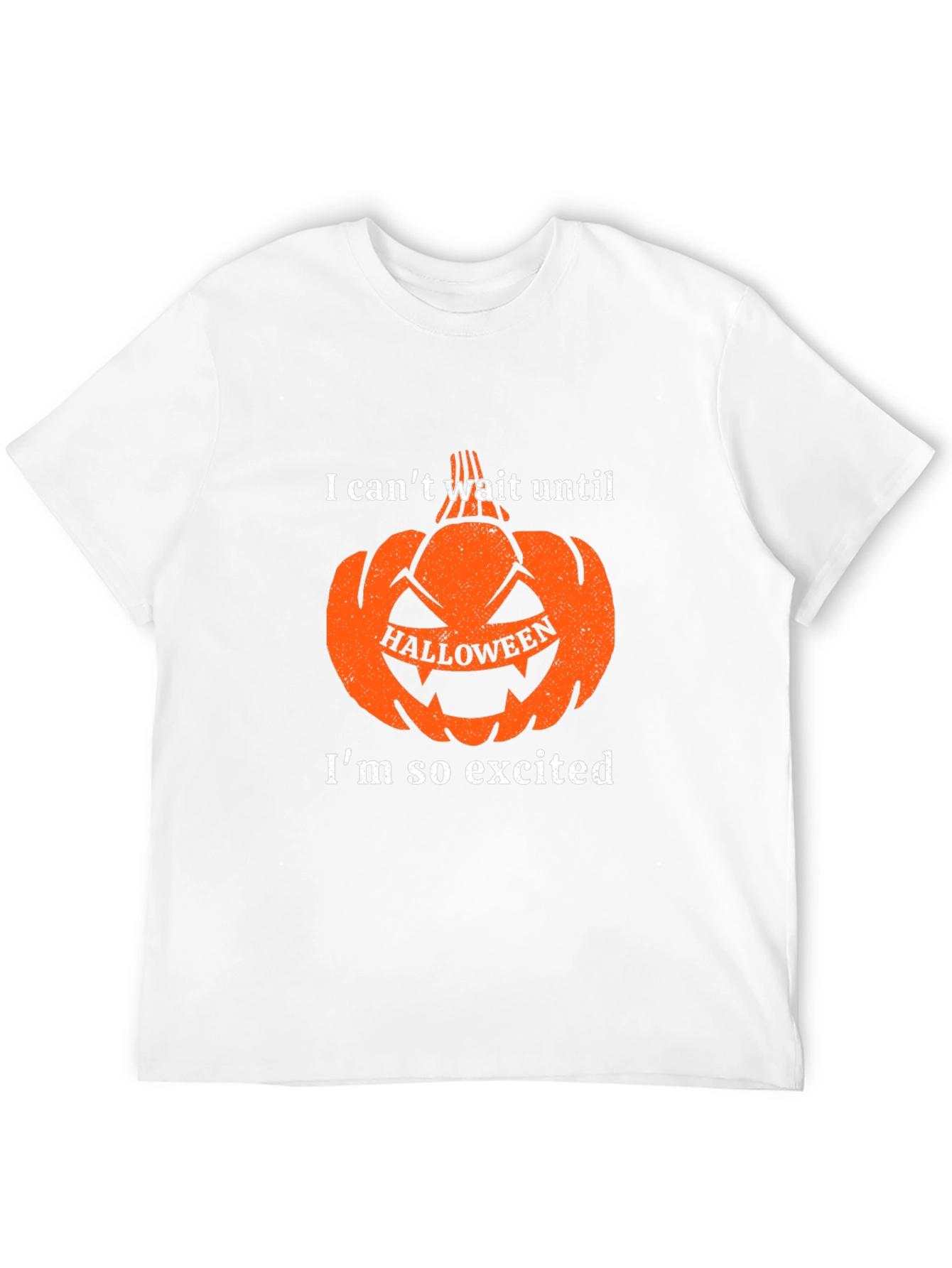Halloween Pumpkin T-Shirt: Excited for Spooky Season!