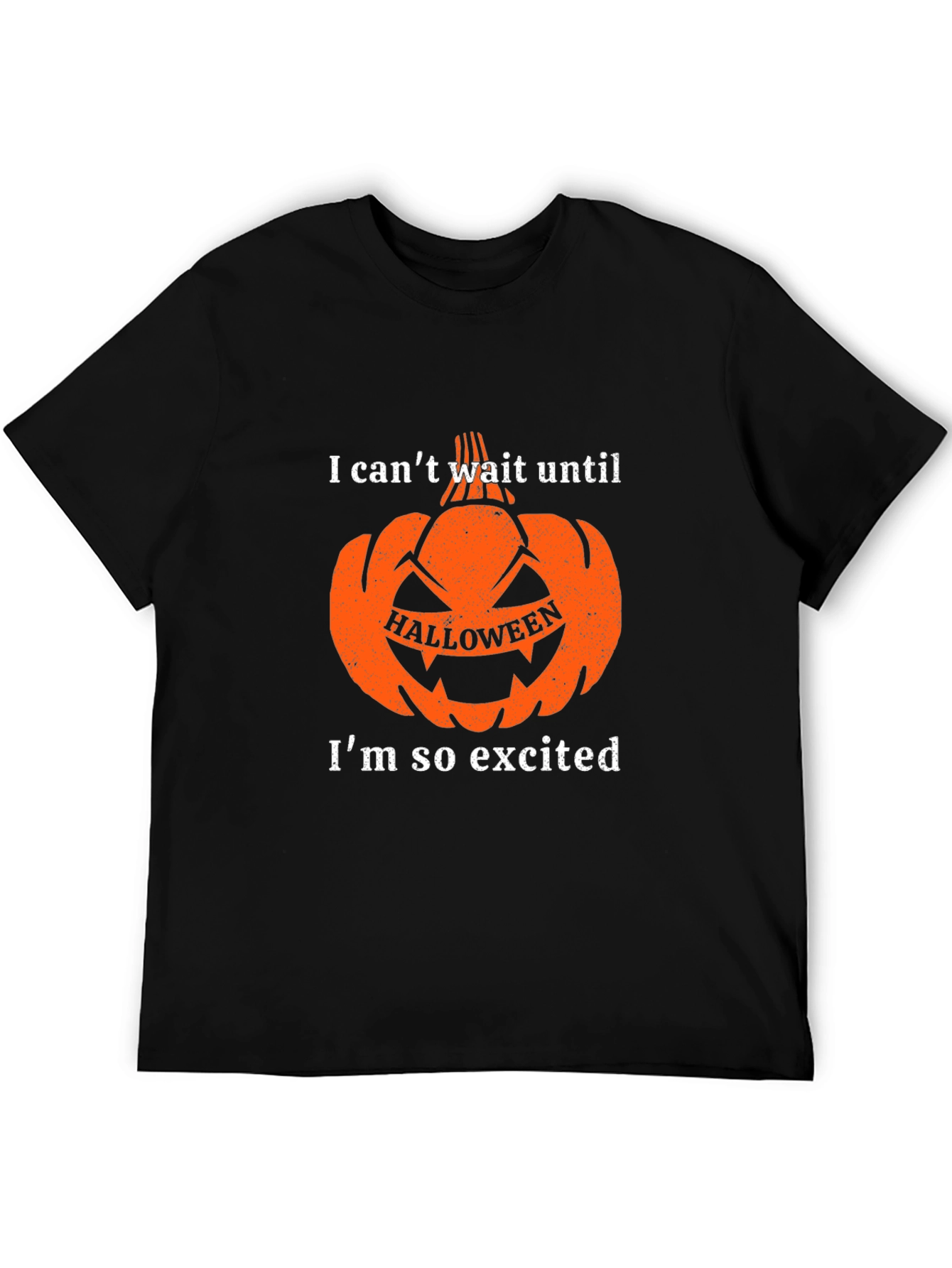 Halloween Pumpkin T-Shirt: Excited for Spooky Season!