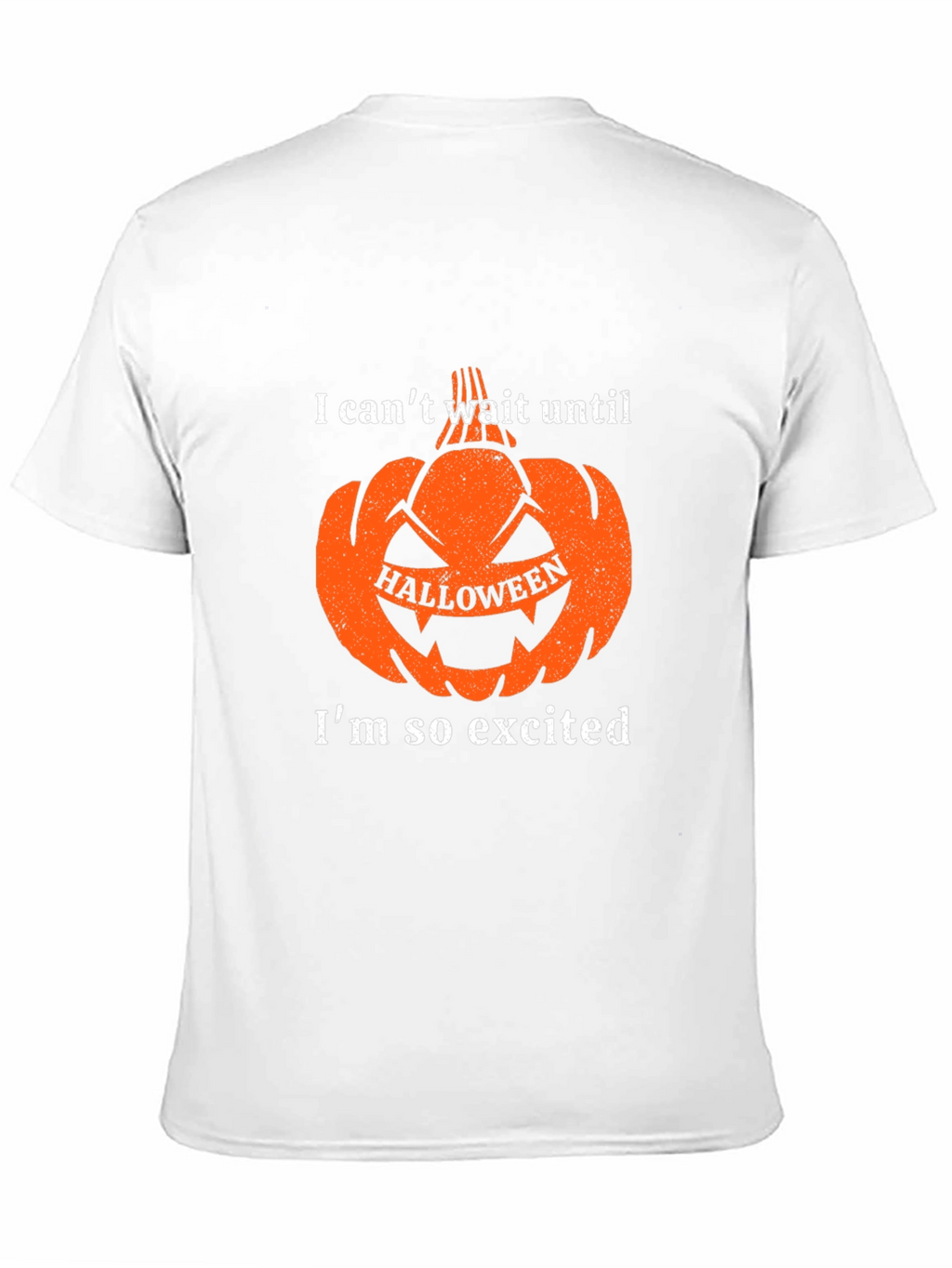 Halloween Pumpkin T-Shirt: Excited for Spooky Season!