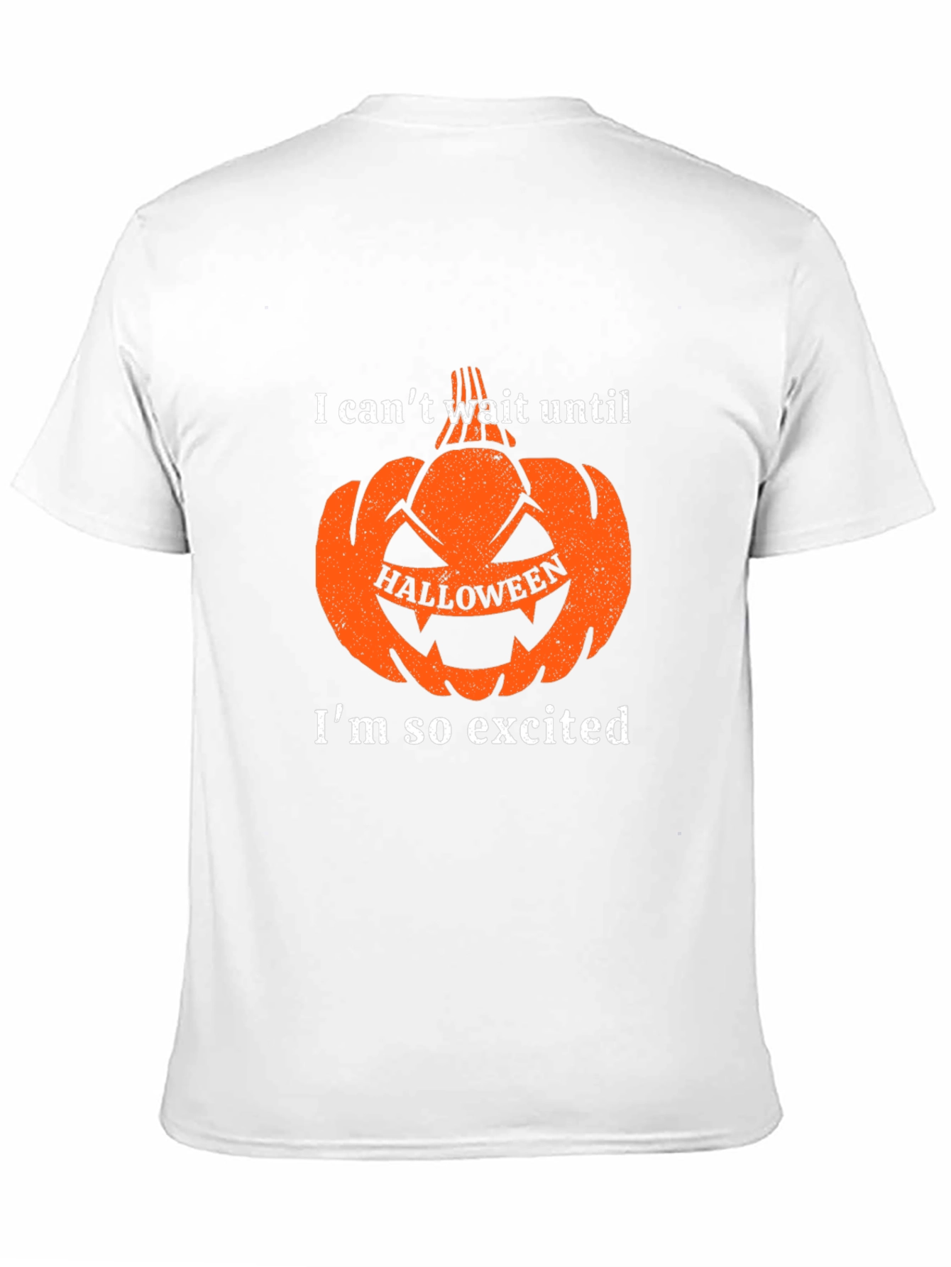 Halloween Pumpkin T-Shirt: Excited for Spooky Season!