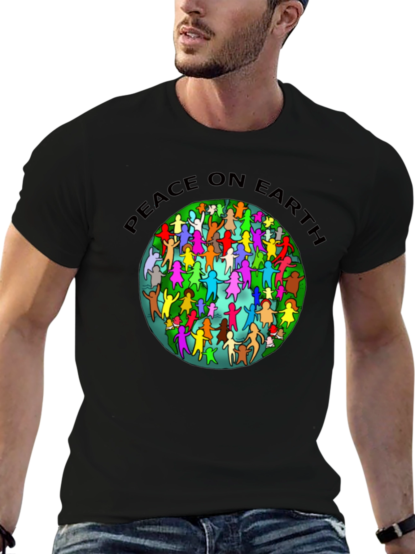 Peace On Earth T-Shirt - Unity Design