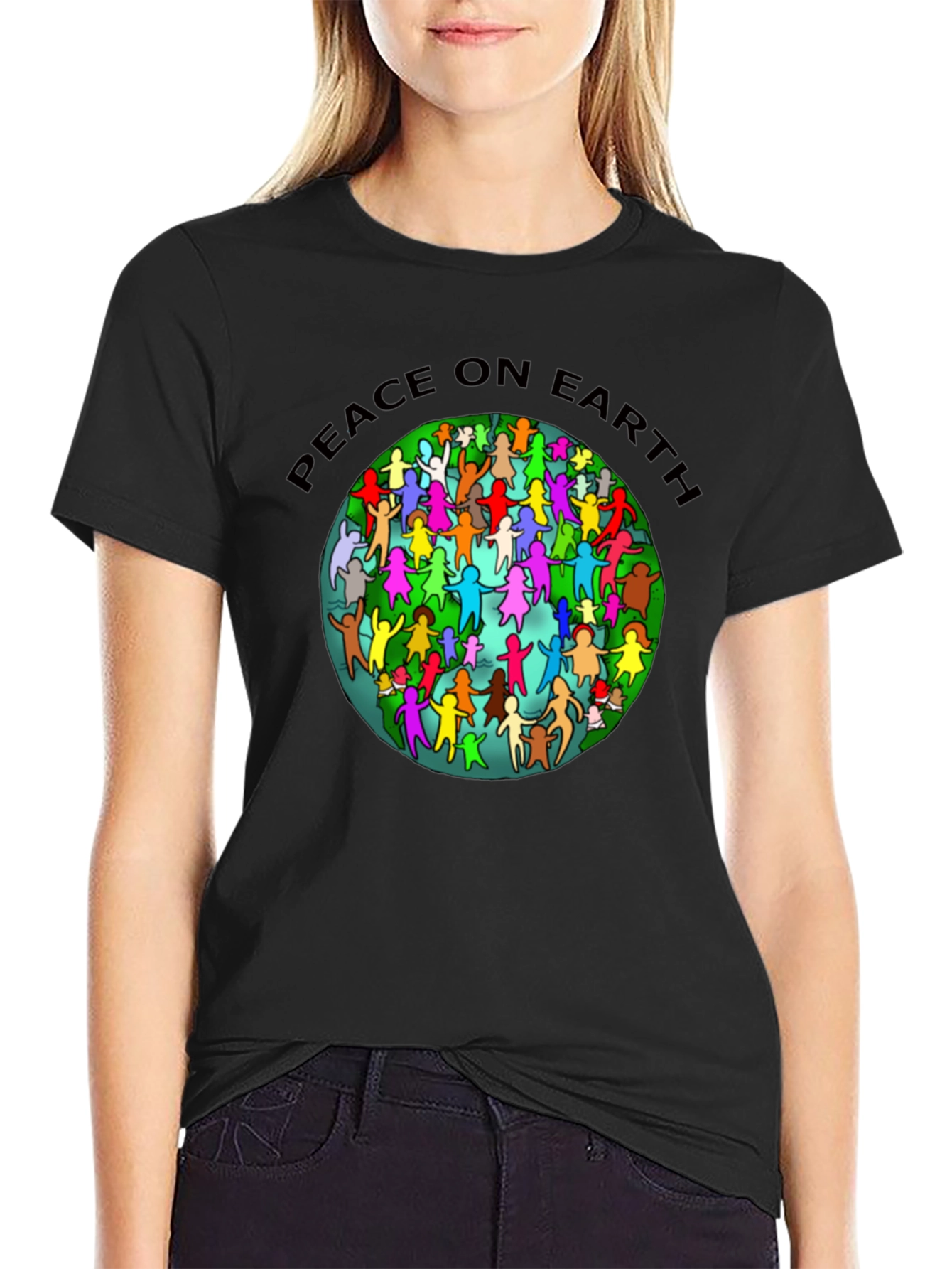 Peace On Earth T-Shirt - Unity Design