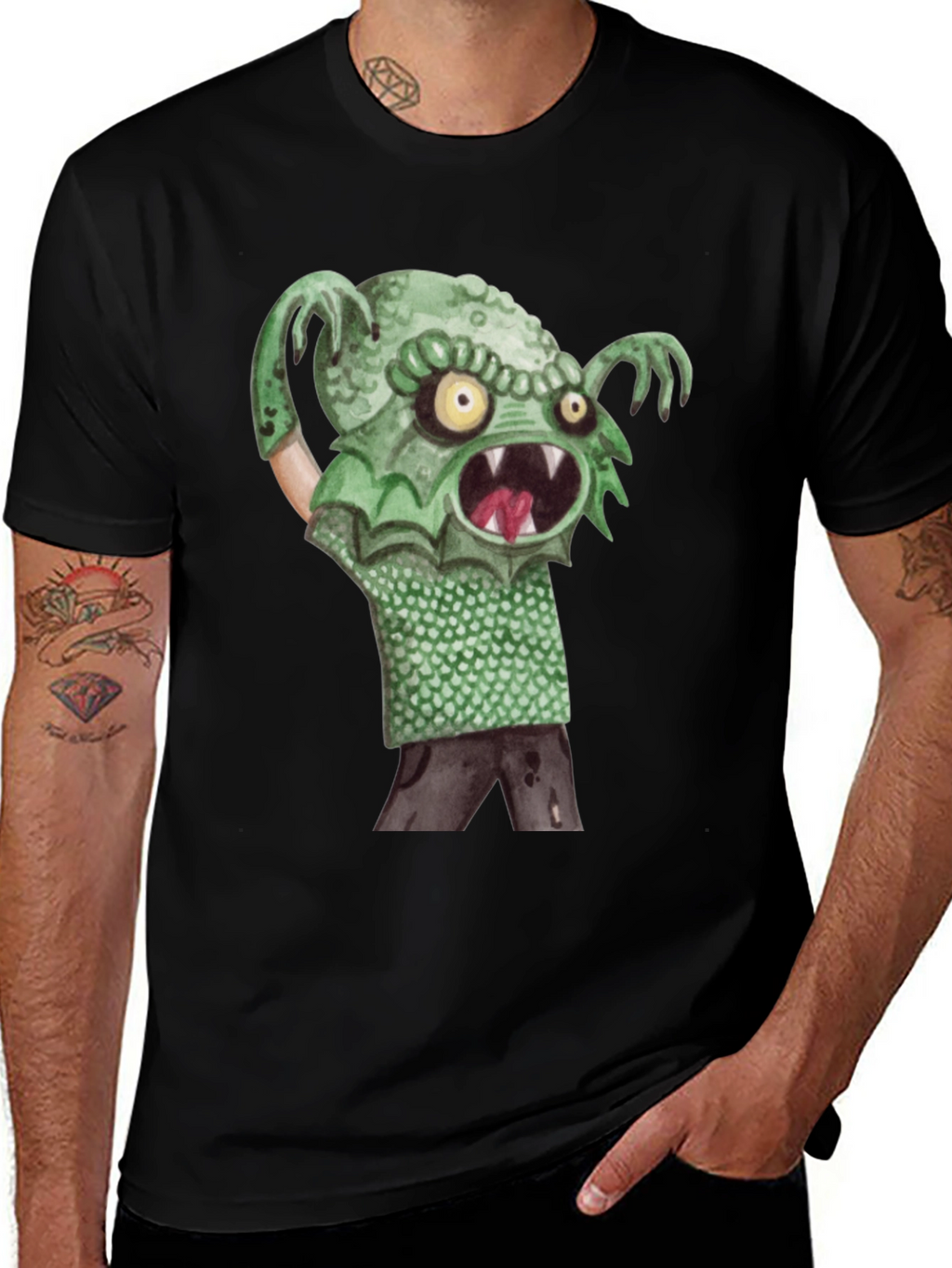 Monster Puppet Graphic Tee