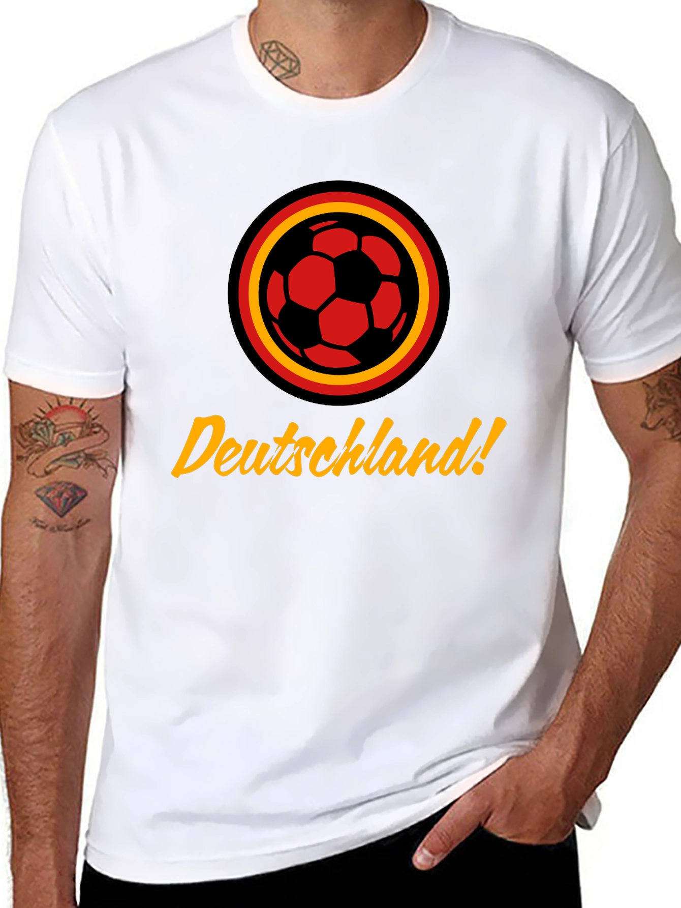 Deutschland Soccer Ball T-Shirt