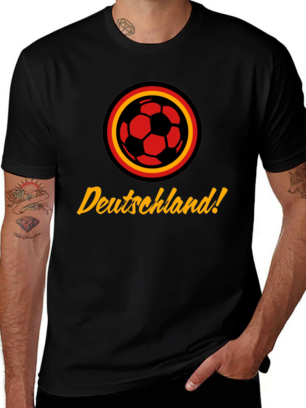 Deutschland Soccer Ball T-Shirt