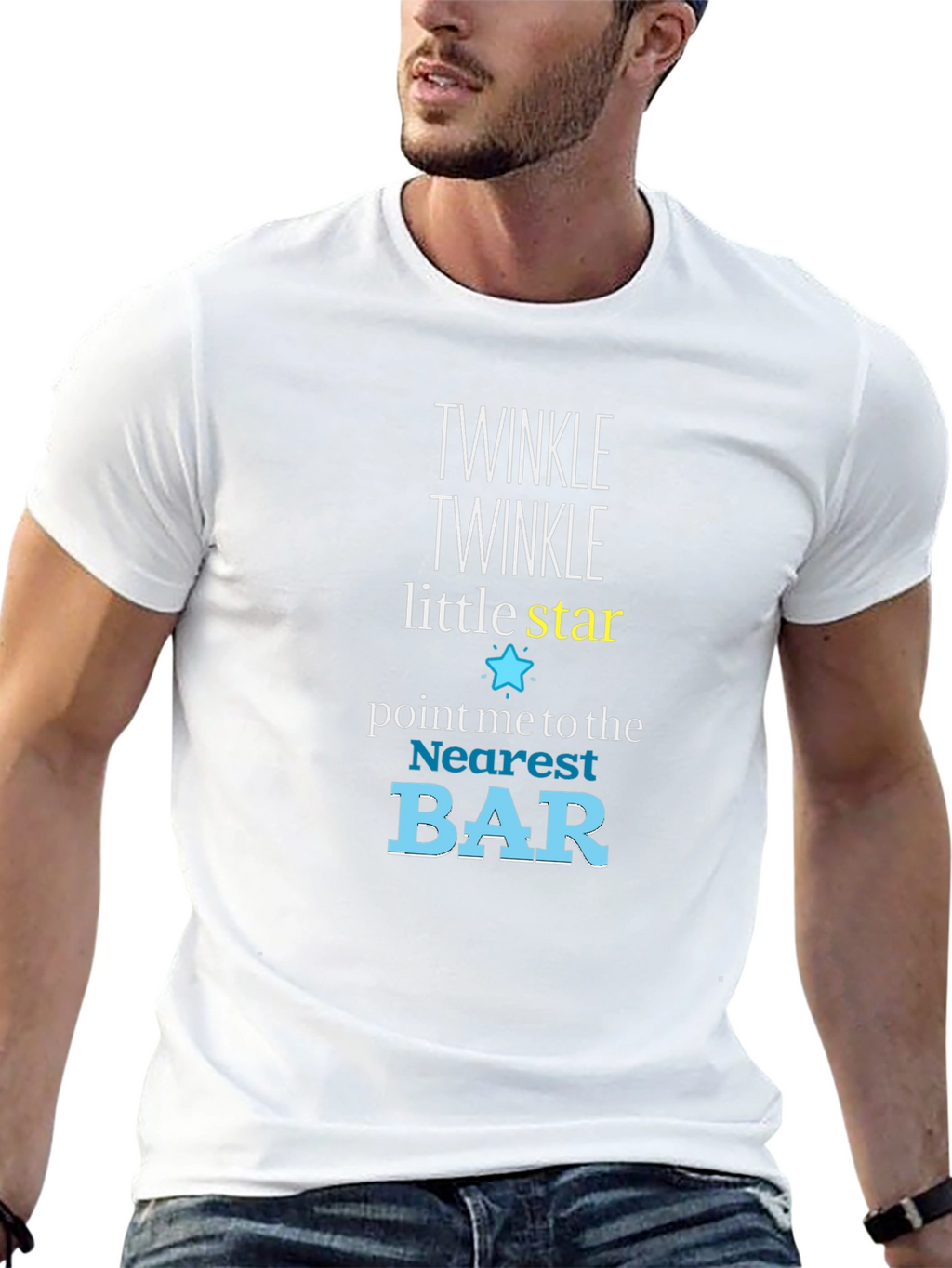 Twinkle Star Bar T-Shirt
