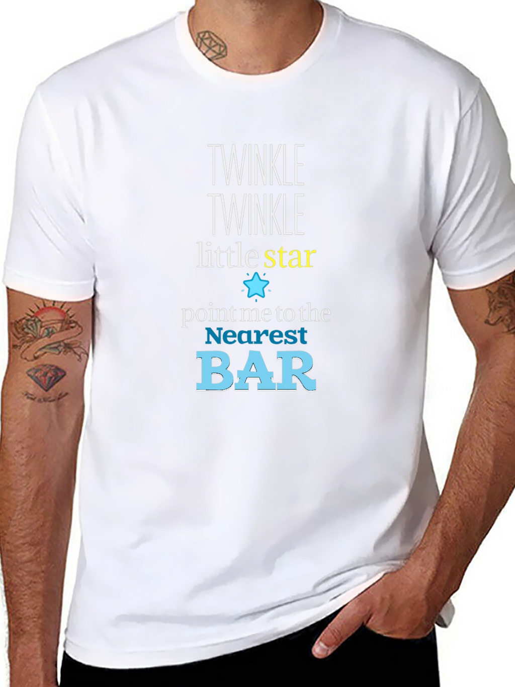 Twinkle Star Bar T-Shirt