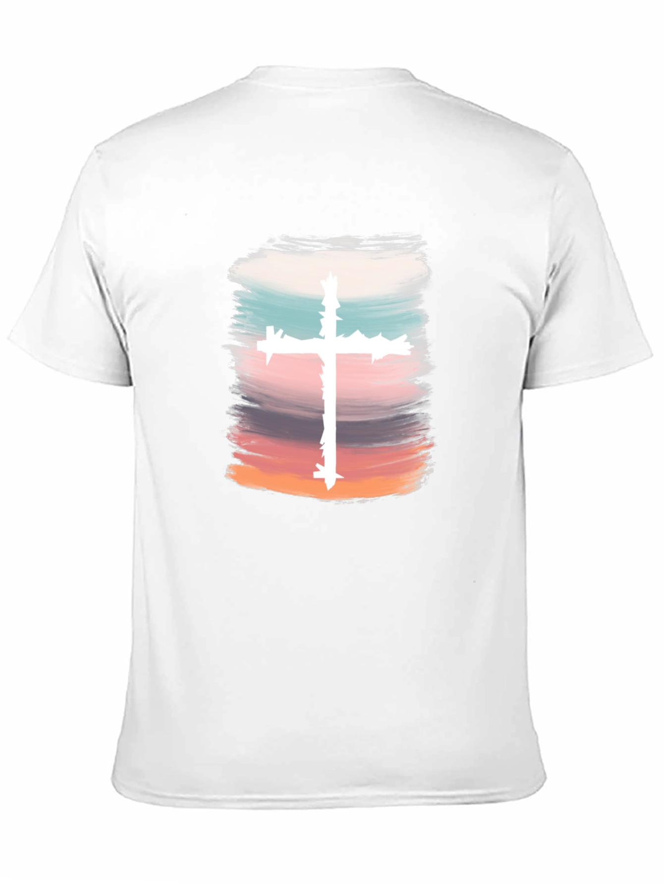 Christian Cross Graphic Tee - Stylish Faith Apparel