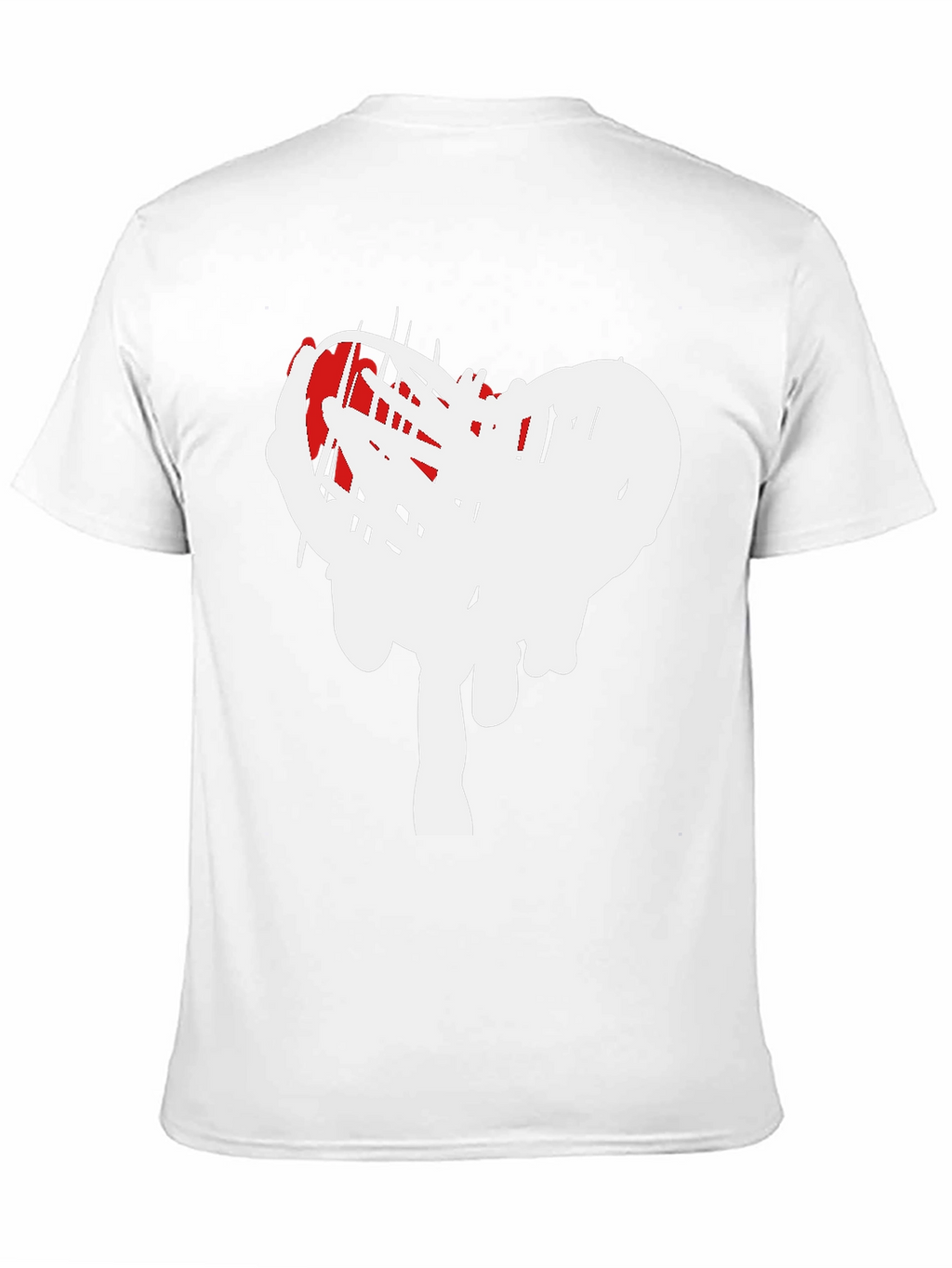 Modern Heart Scribble Graphic T-Shirt