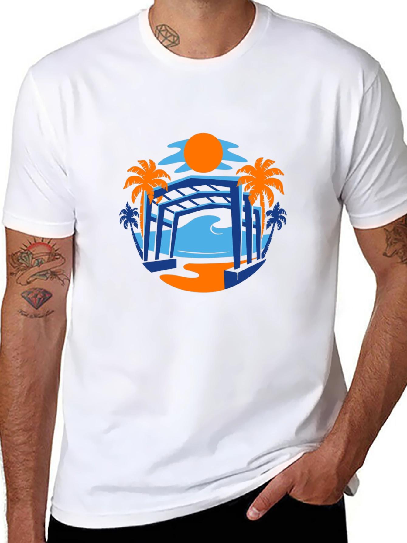Sunset Palm T-Shirt