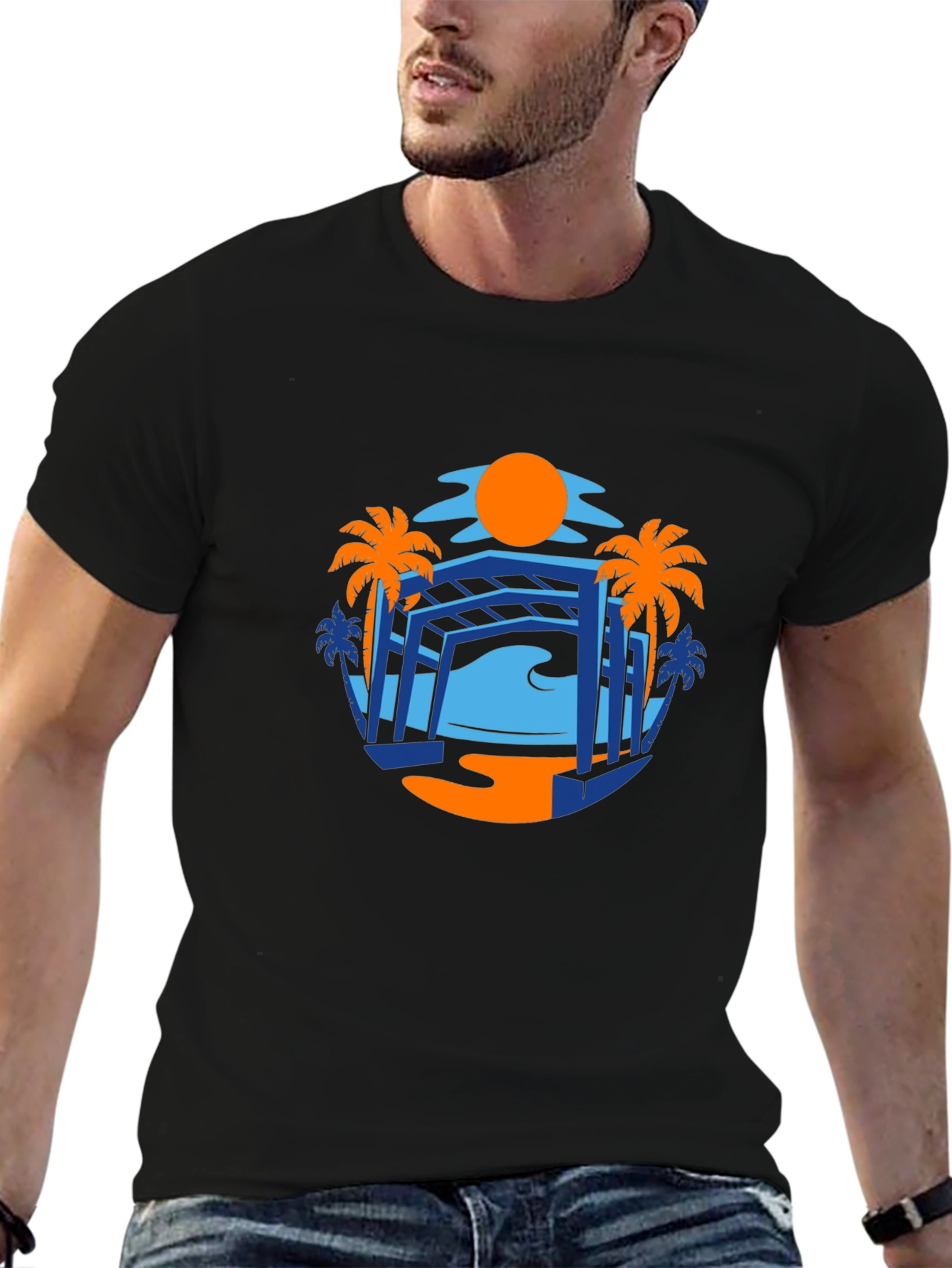Sunset Palm T-Shirt
