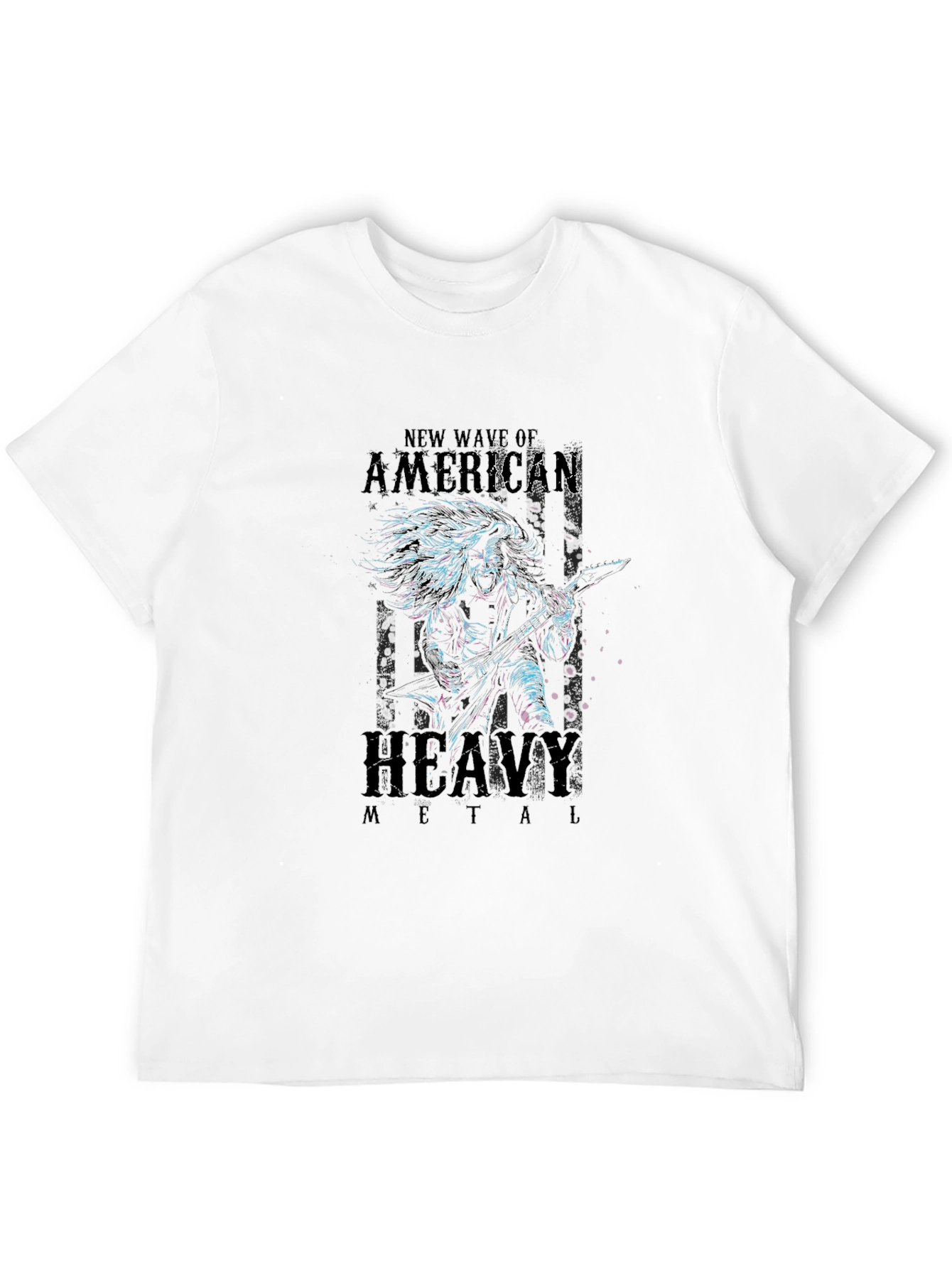 American Heavy Metal T-Shirt - Rock & Roll Tee