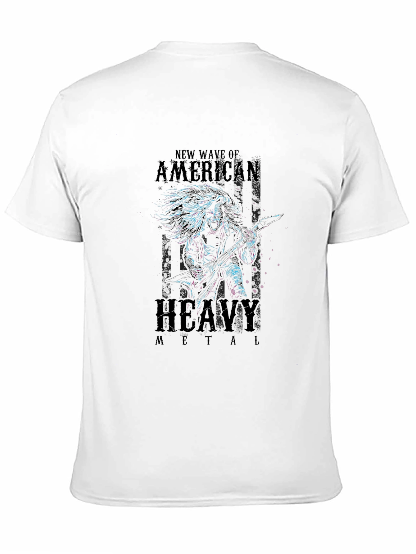 American Heavy Metal T-Shirt - Rock & Roll Tee