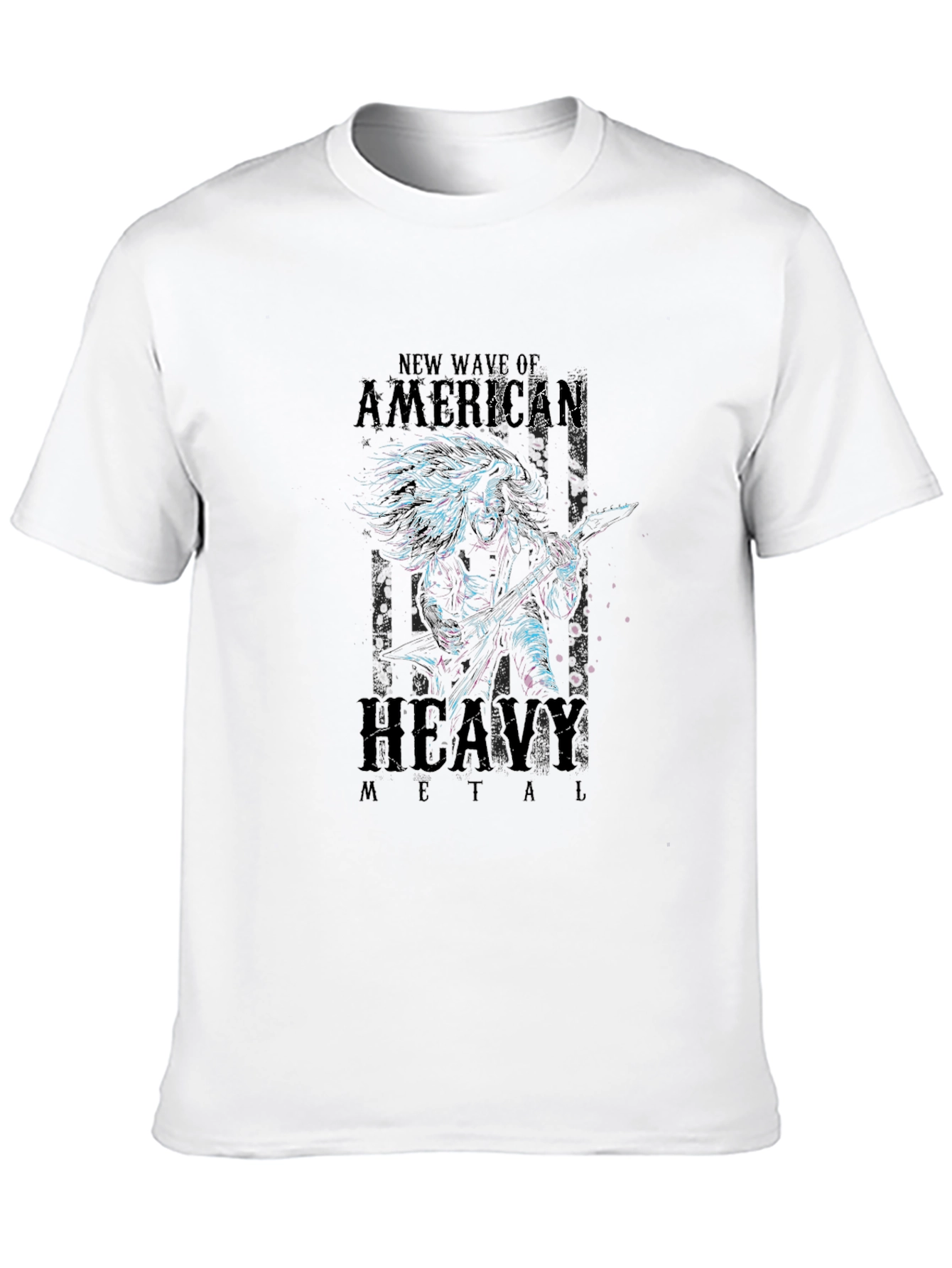 American Heavy Metal T-Shirt - Rock & Roll Tee