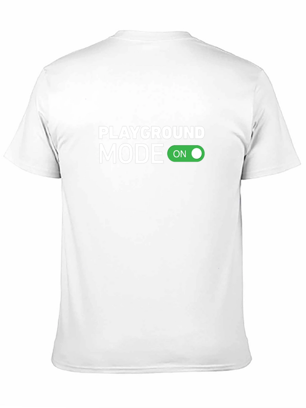 Playground Mode On Black T-Shirt