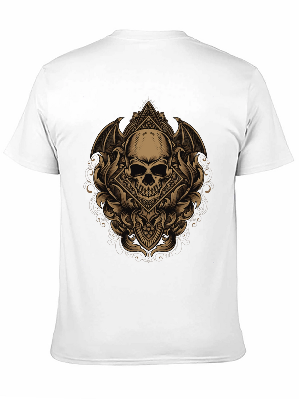 Skull Graphic Tee - Dark Gothic Style