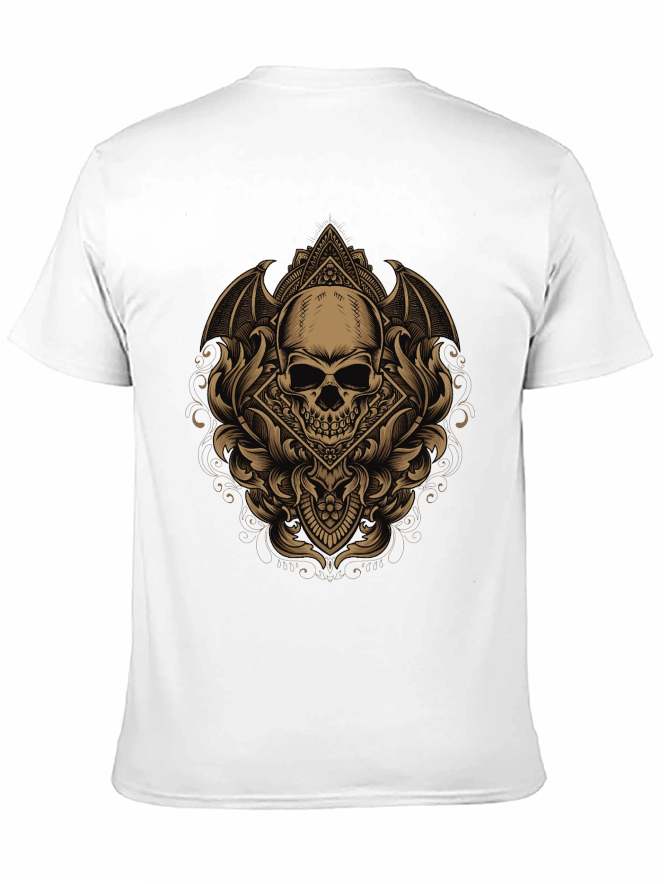 Skull Graphic Tee - Dark Gothic Style