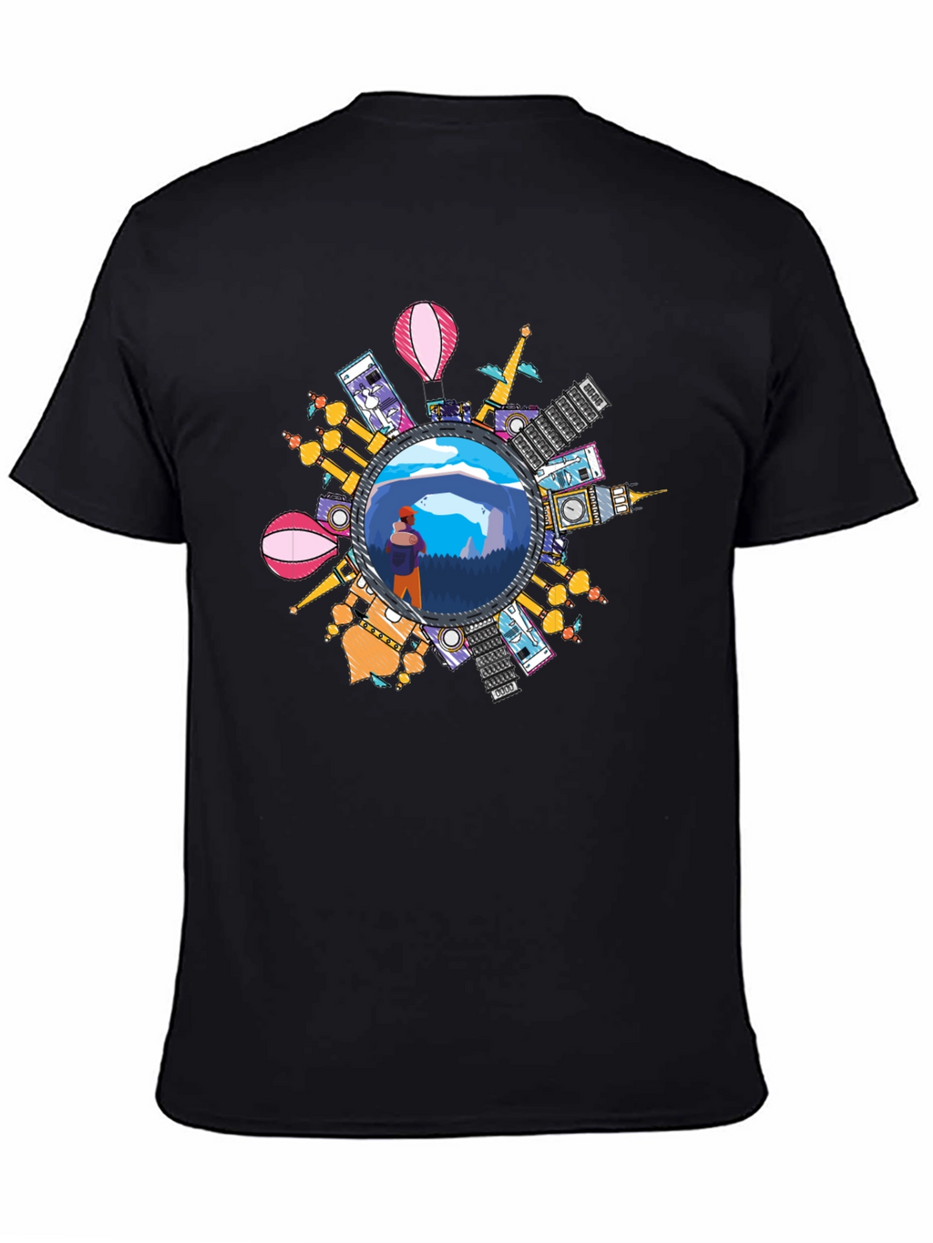 World Traveler Graphic T-Shirt