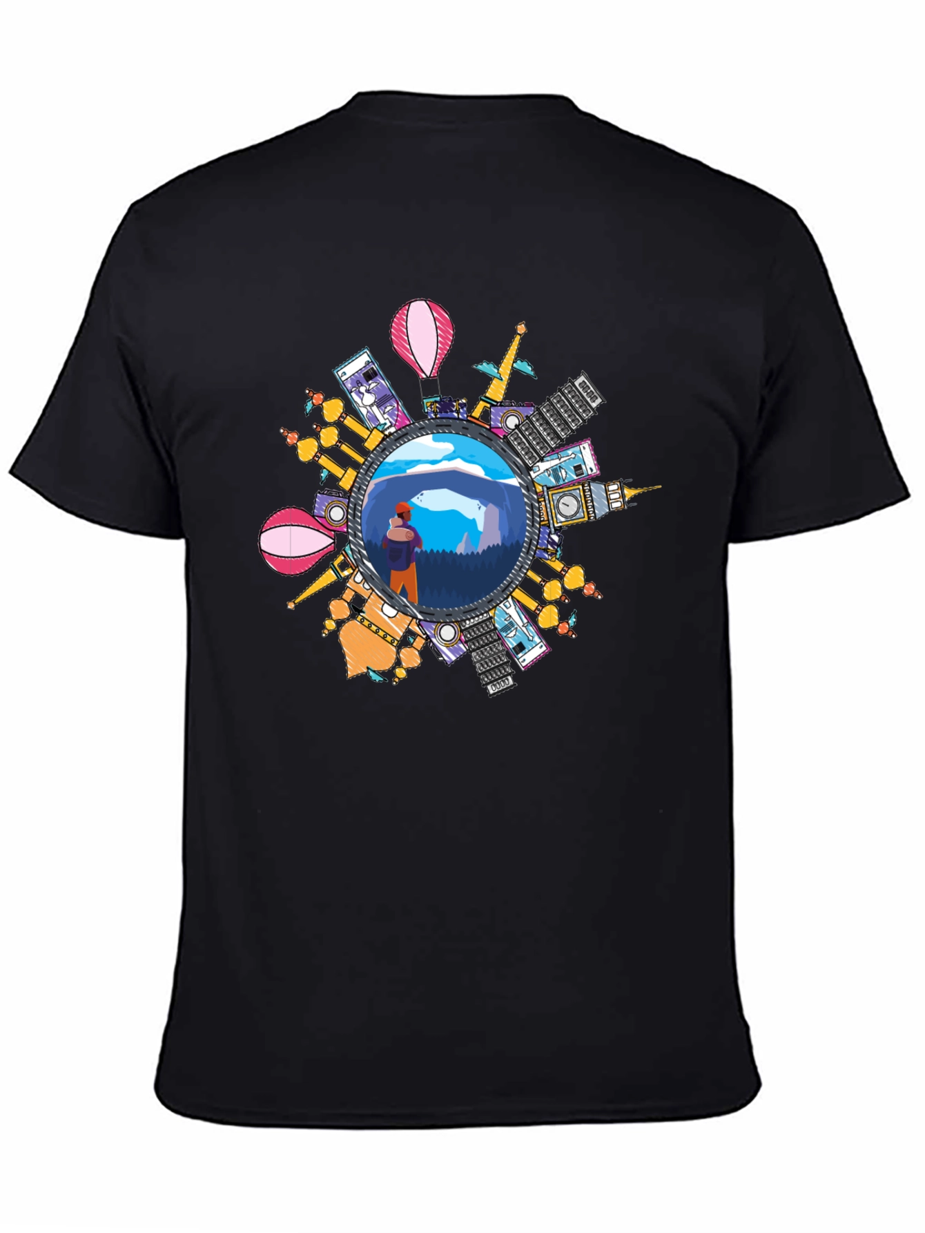 World Traveler Graphic T-Shirt
