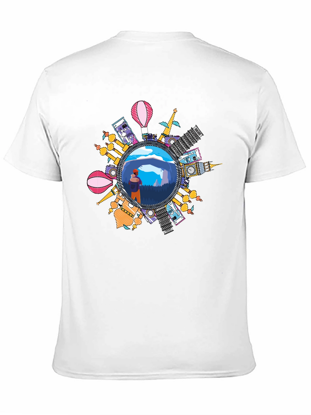 World Traveler Graphic T-Shirt