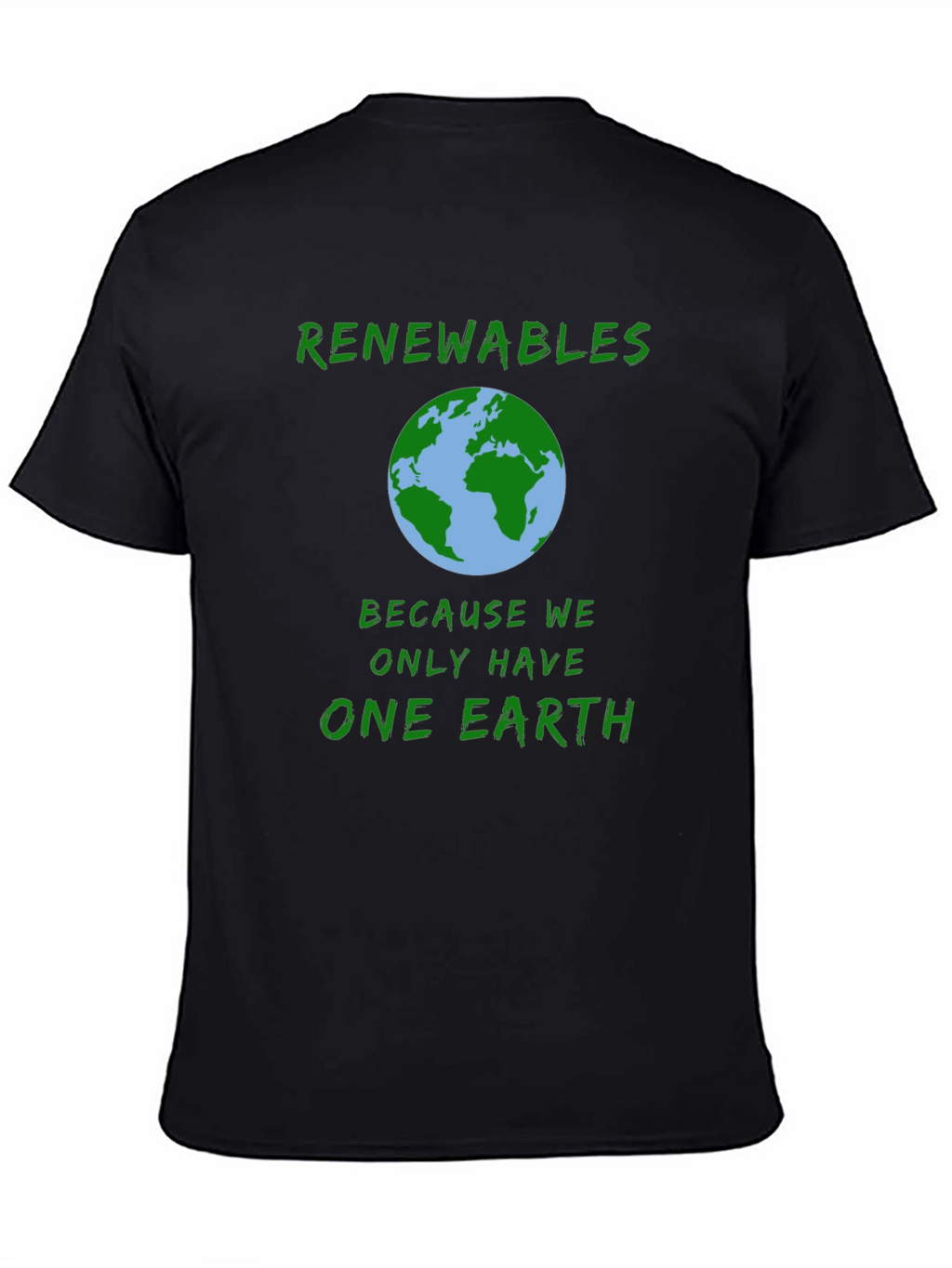 Renewables Earth T-Shirt - Eco-Friendly Fashion