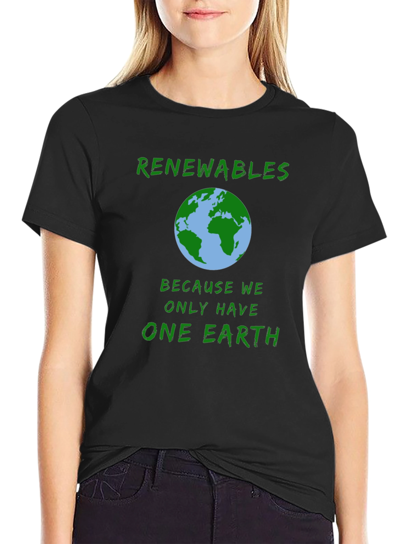 Renewables Earth T-Shirt - Eco-Friendly Fashion