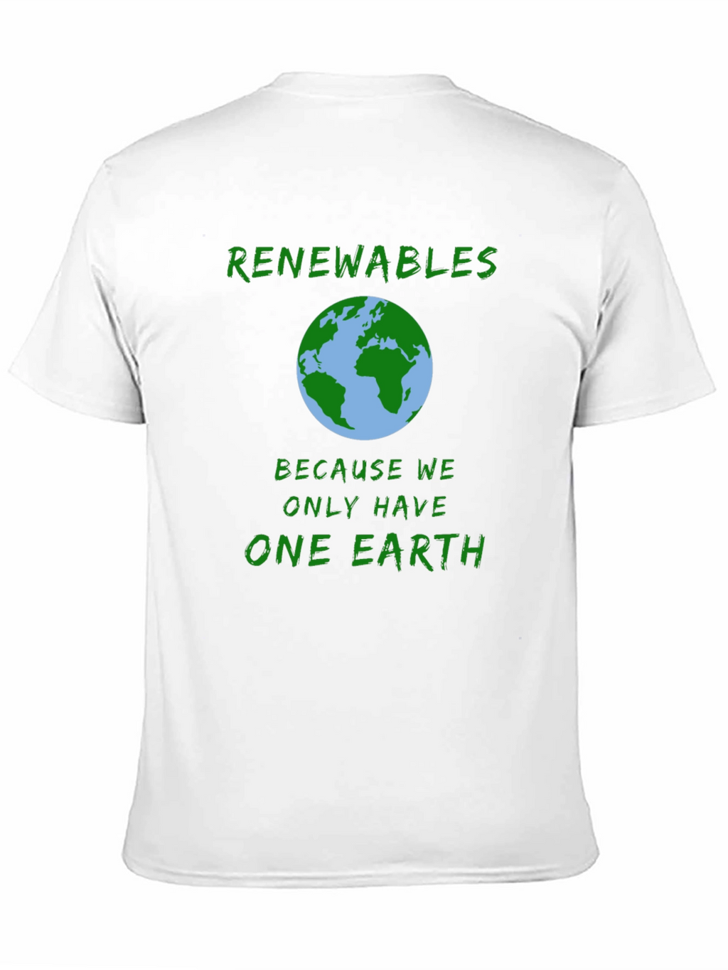 Renewables Earth T-Shirt - Eco-Friendly Fashion