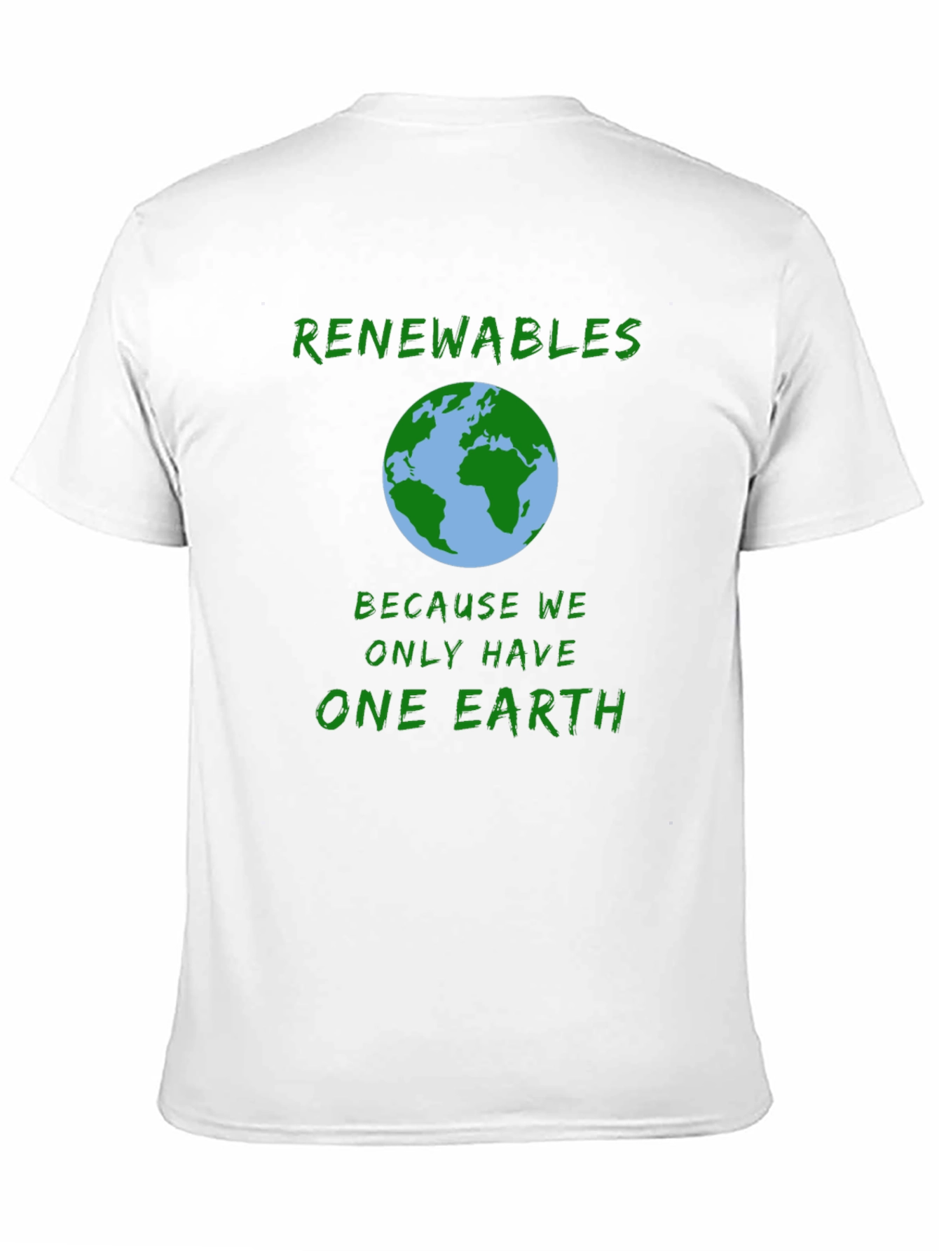 Renewables Earth T-Shirt - Eco-Friendly Fashion