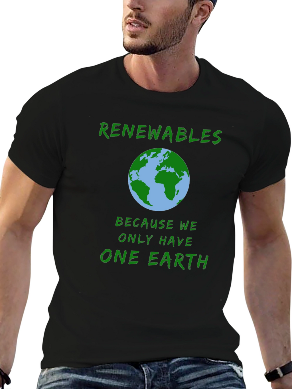 Renewables Earth T-Shirt - Eco-Friendly Fashion