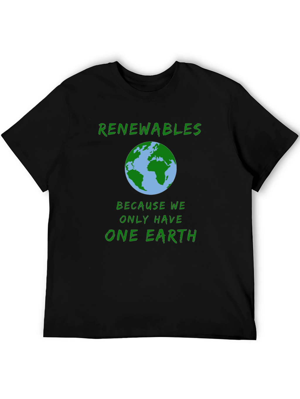 Renewables Earth T-Shirt - Eco-Friendly Fashion