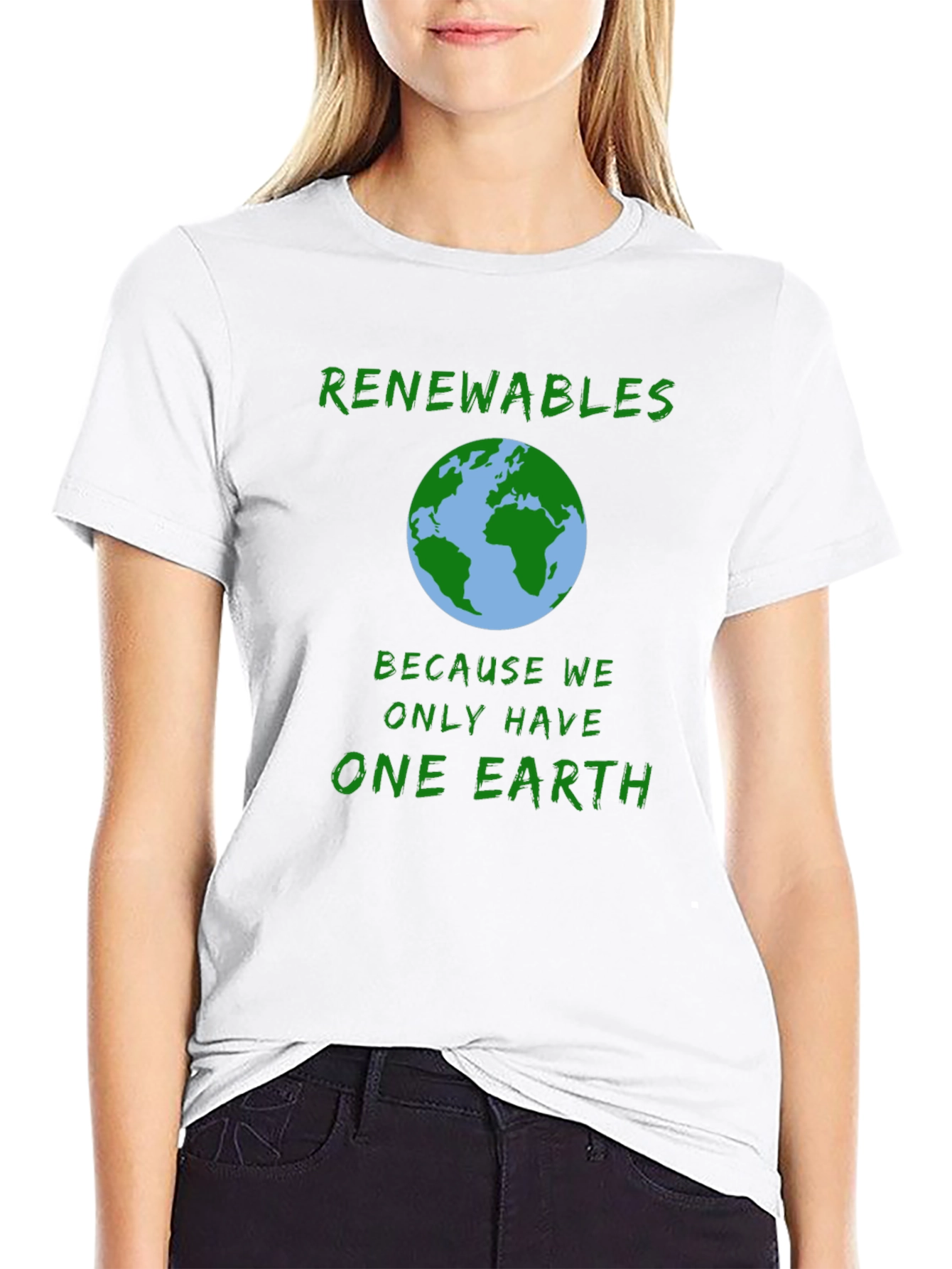 Renewables Earth T-Shirt - Eco-Friendly Fashion