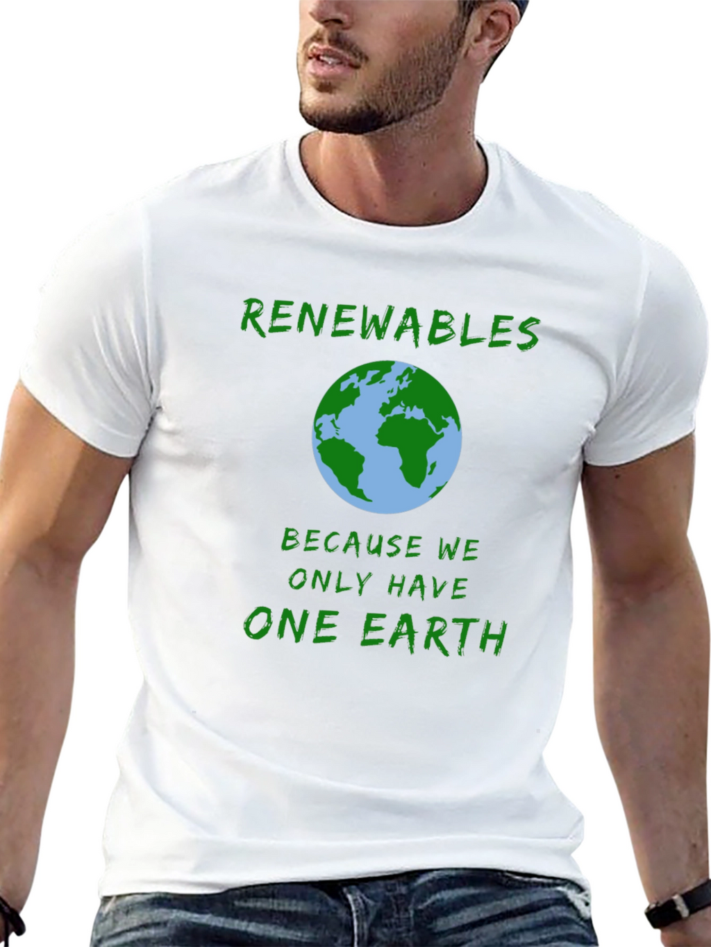 Renewables Earth T-Shirt - Eco-Friendly Fashion