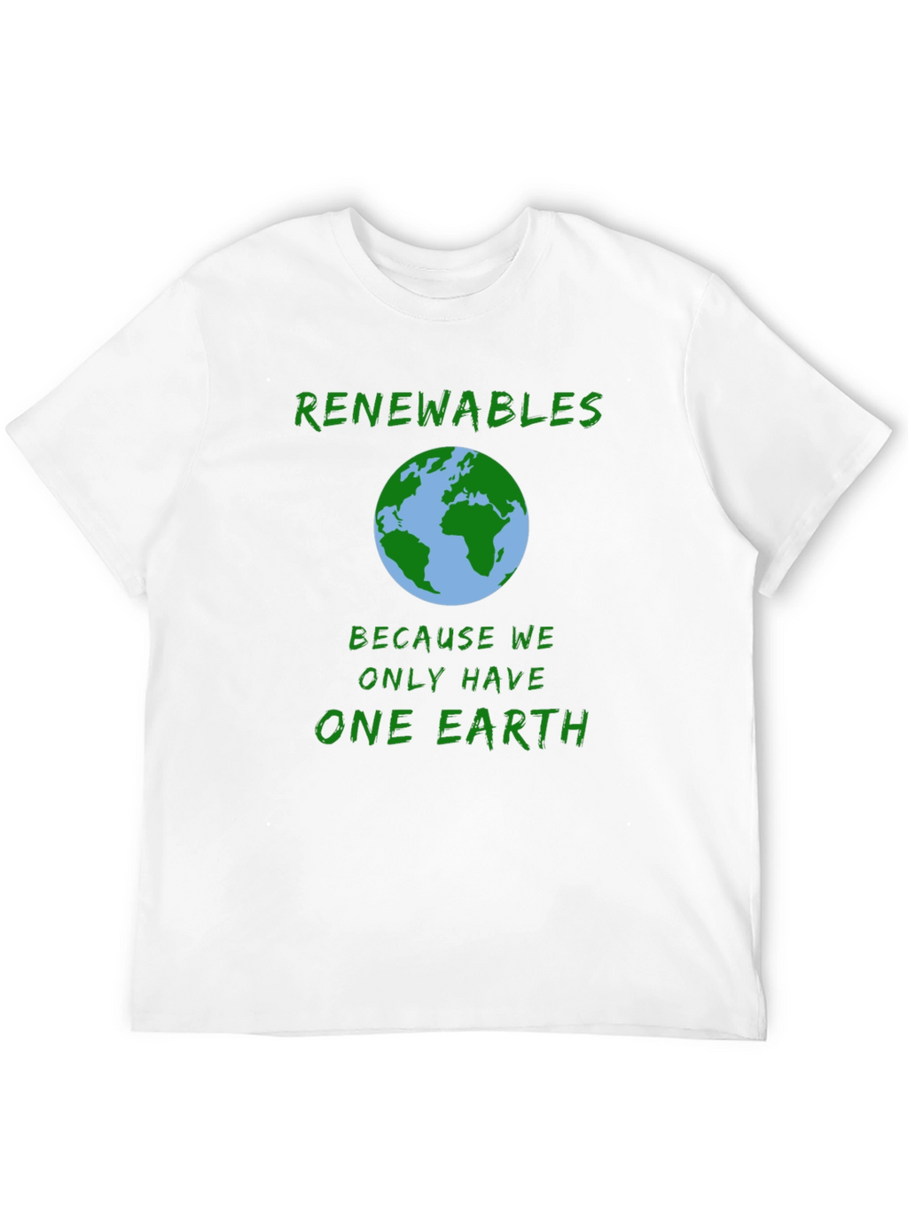 Renewables Earth T-Shirt - Eco-Friendly Fashion