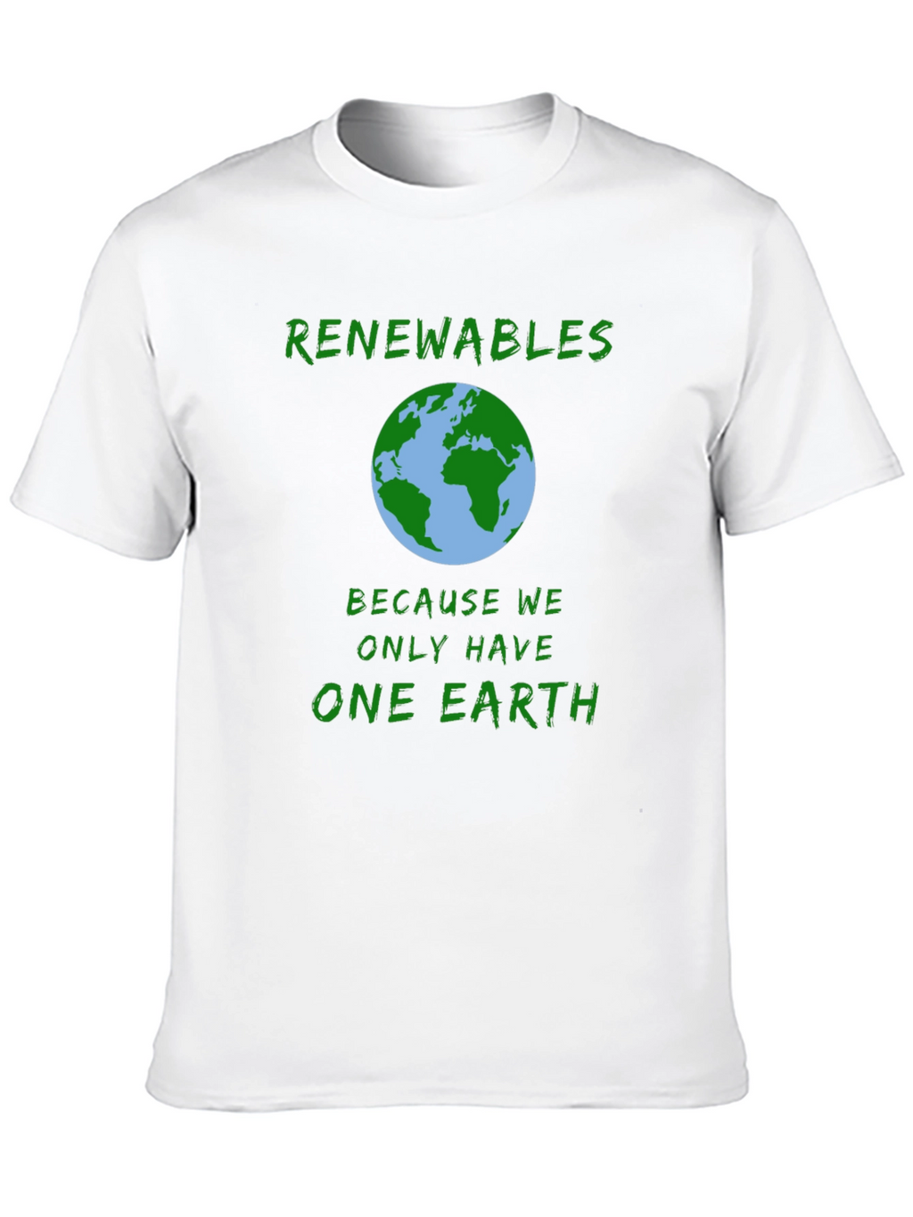 Renewables Earth T-Shirt - Eco-Friendly Fashion