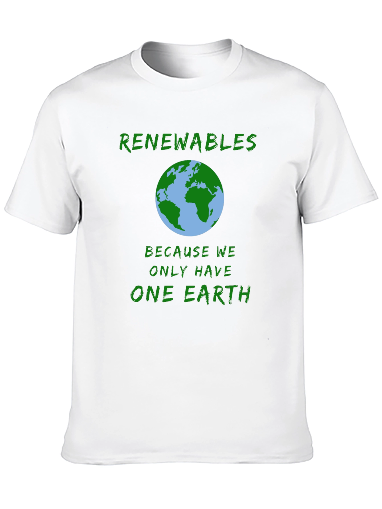 Renewables Earth T-Shirt - Eco-Friendly Fashion