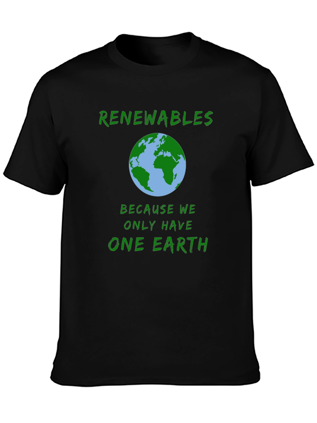 Renewables Earth T-Shirt - Eco-Friendly Fashion