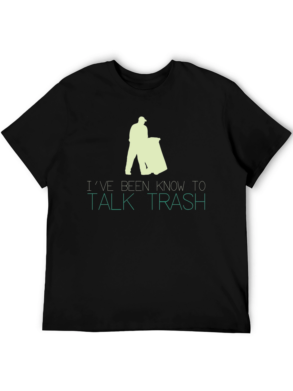 Talk Trash Graphic T-Shirt - Funny Slogan Tee
