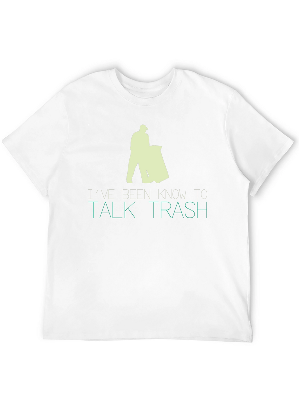 Talk Trash Graphic T-Shirt - Funny Slogan Tee