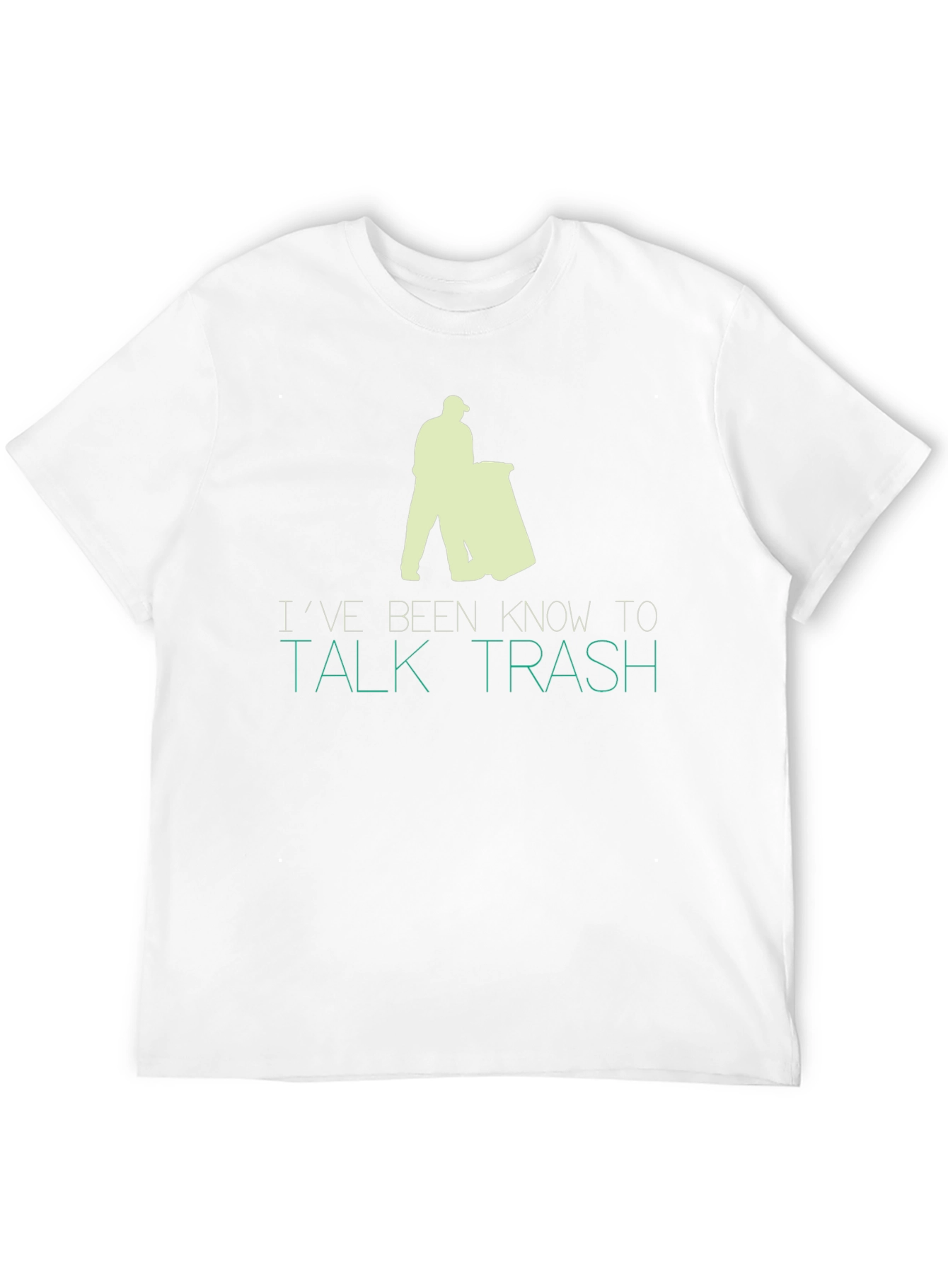 Talk Trash Graphic T-Shirt - Funny Slogan Tee