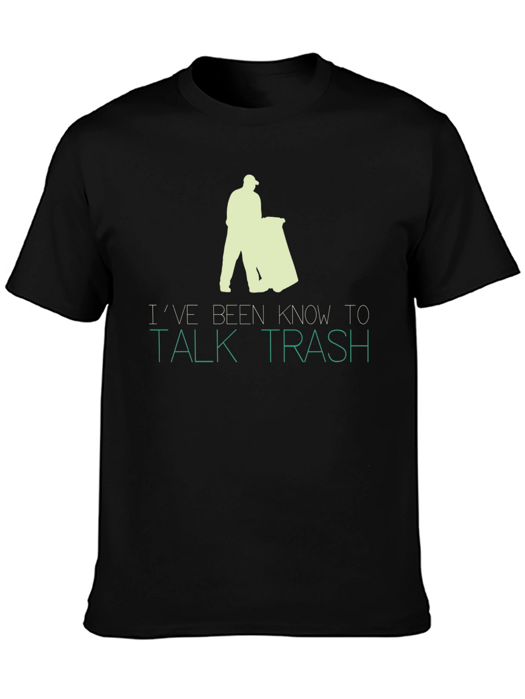 Talk Trash Graphic T-Shirt - Funny Slogan Tee
