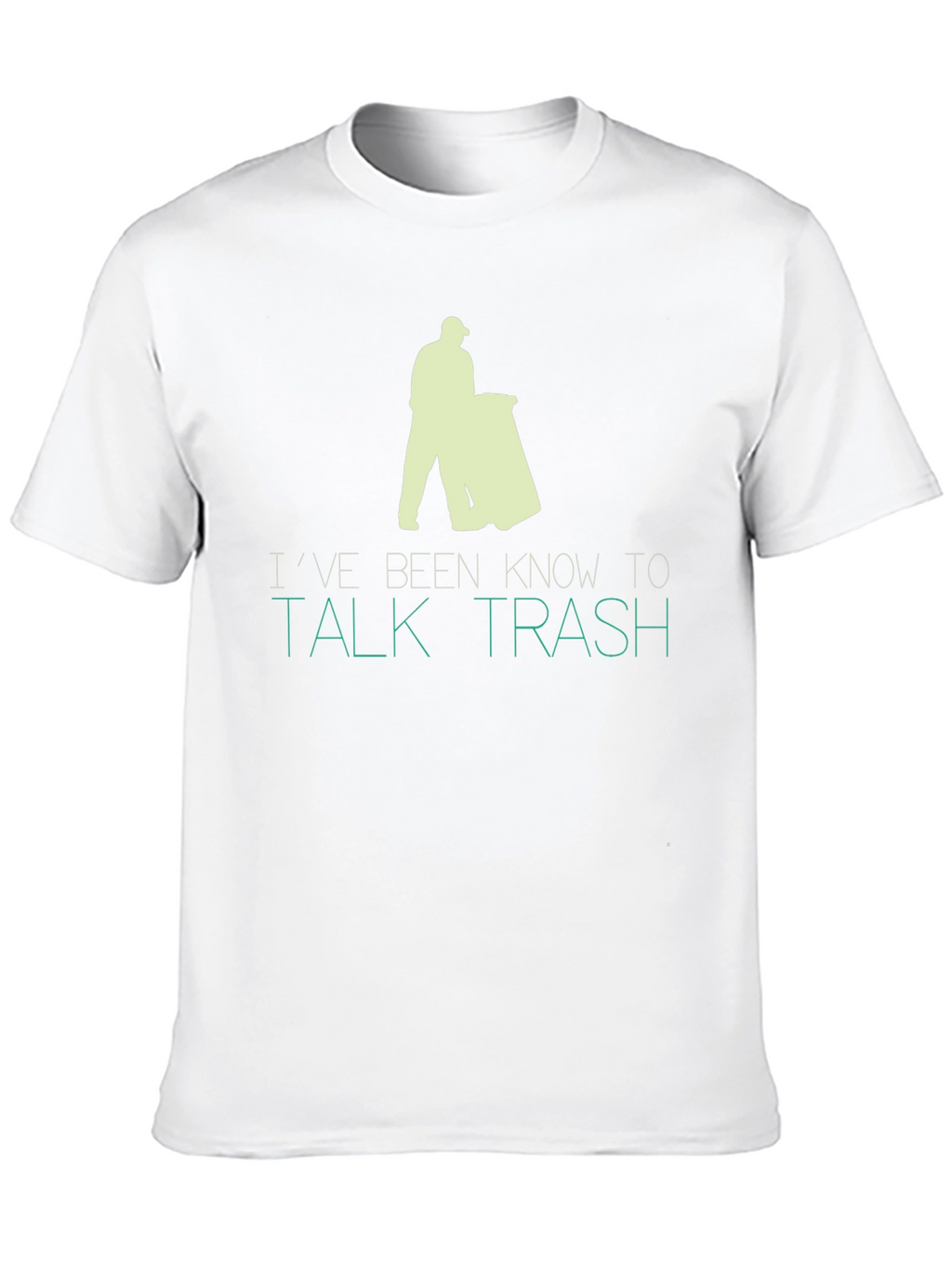 Talk Trash Graphic T-Shirt - Funny Slogan Tee