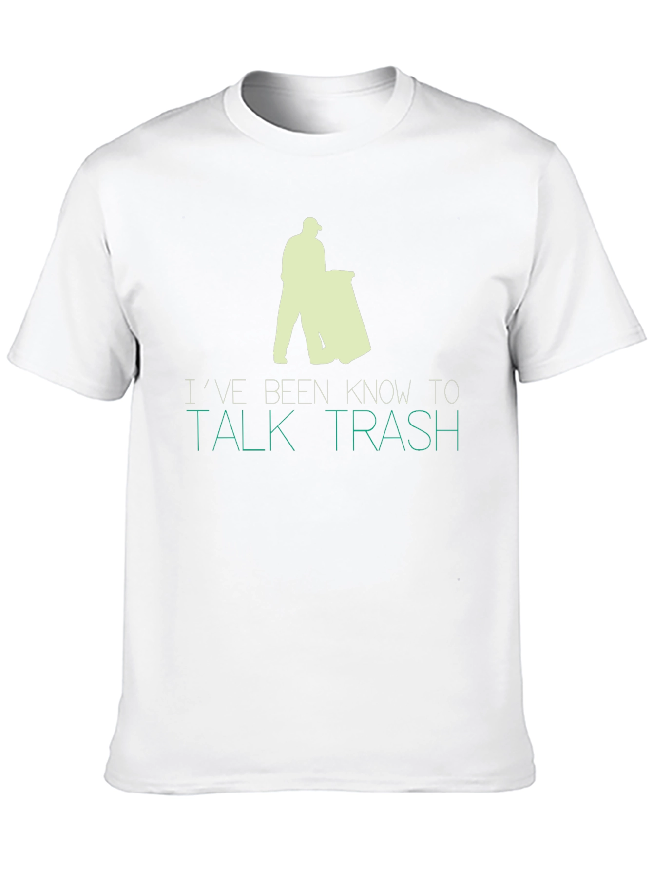 Talk Trash Graphic T-Shirt - Funny Slogan Tee