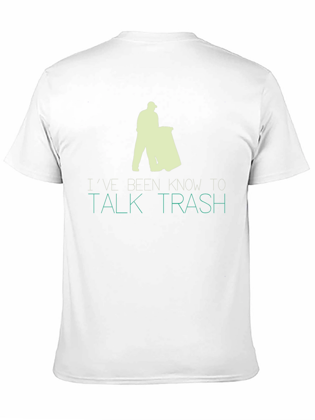Talk Trash Graphic T-Shirt - Funny Slogan Tee