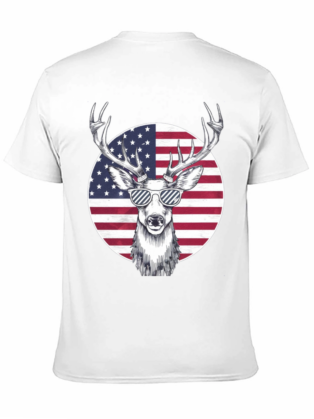 American Deer Graphic Tee
