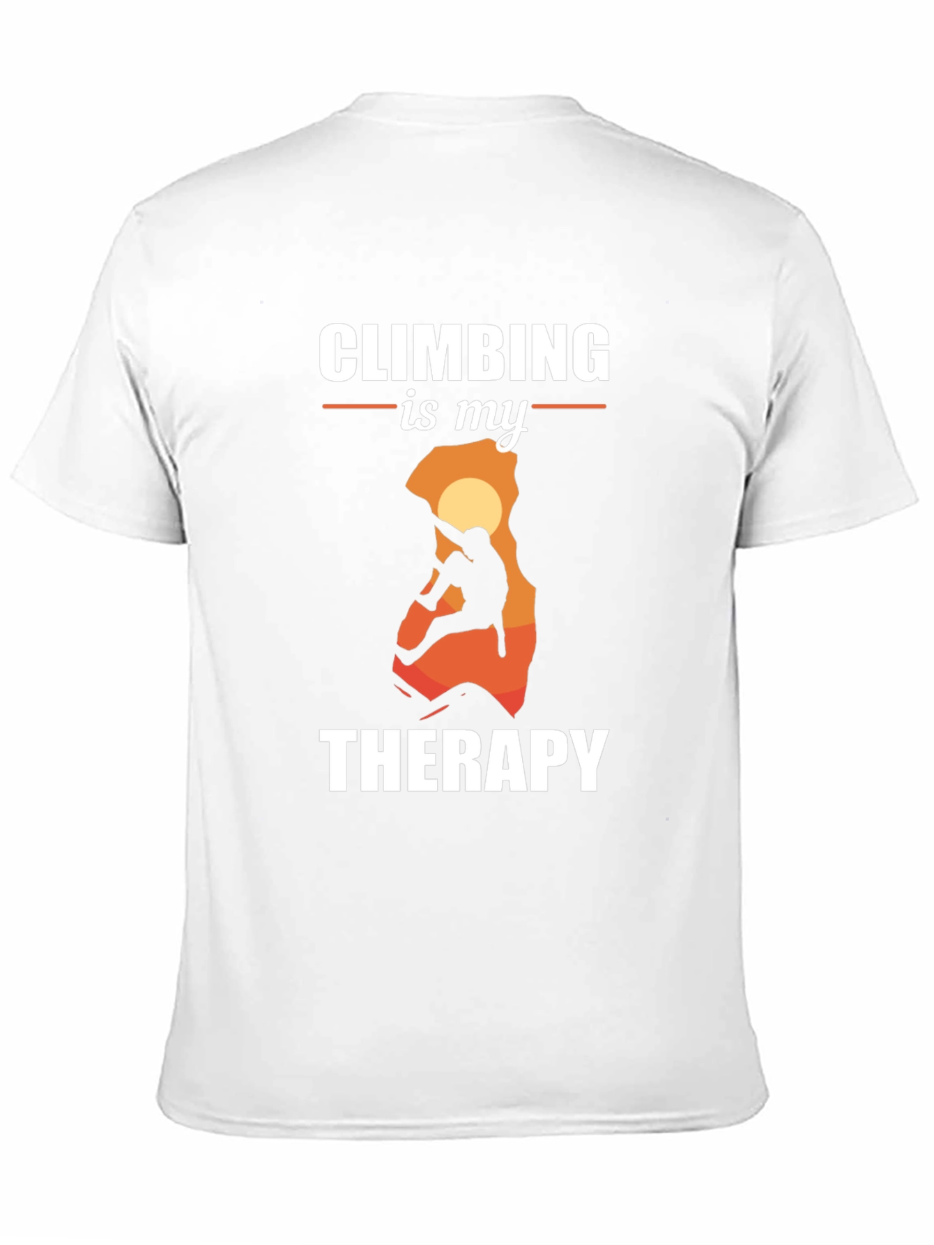 Climbing is My Therapy Graphic Tee